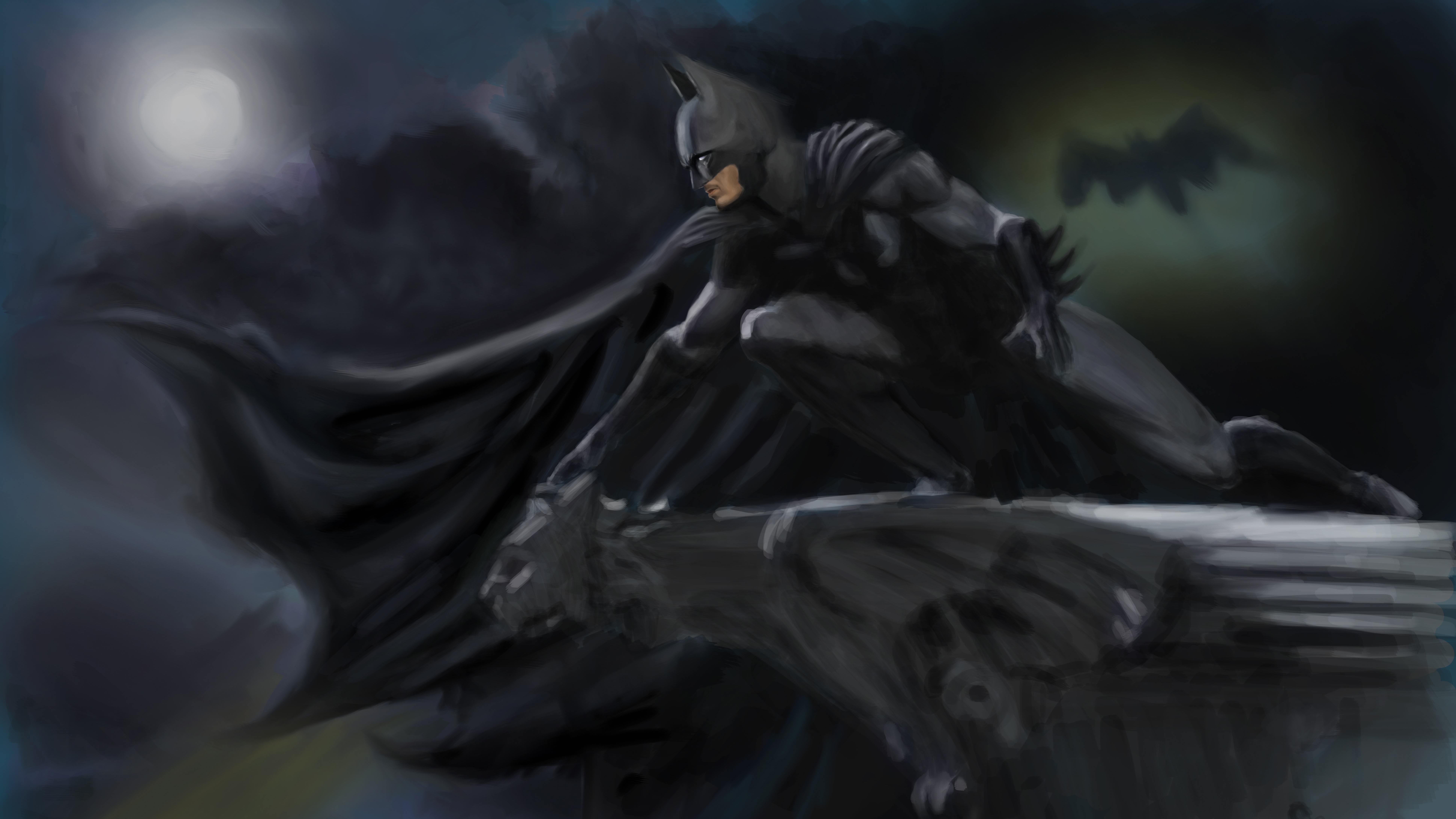 batman, hd, 4k, 5k, 8k, superheroes, artwork, digital art, deviantart, HD Wallpaper