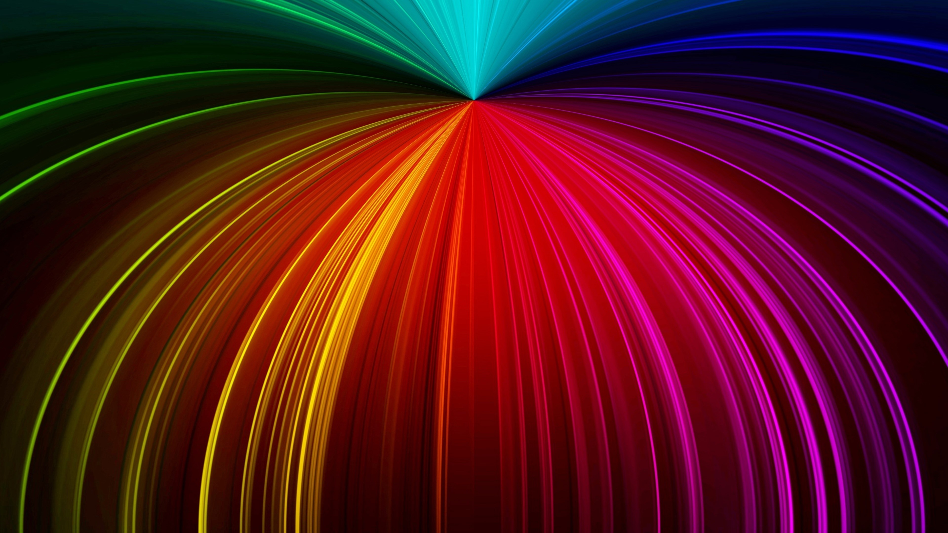 abstract, colorful, hd, 4k, digital art, HD Wallpaper