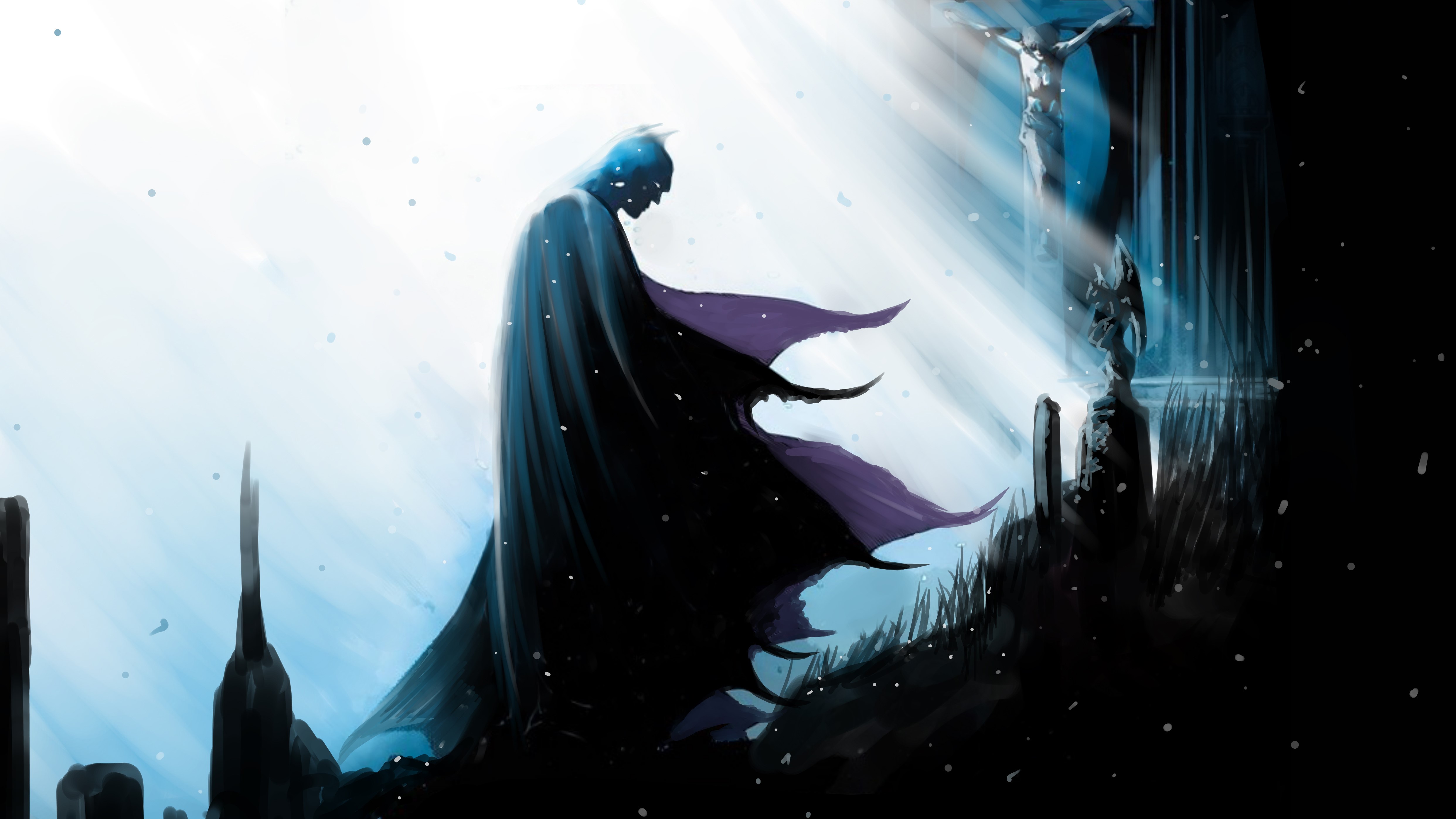 batman, hd, 4k, superheroes, digital art, artwork, HD Wallpaper