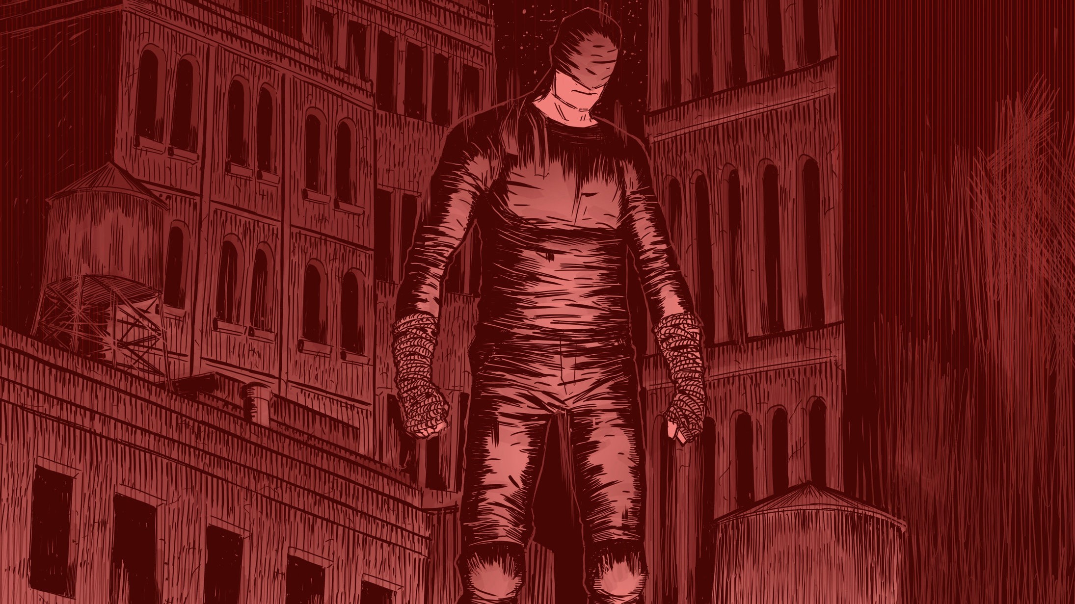 daredevil, superheroes, artist, artwork, digital art, hd, behance, HD Wallpaper