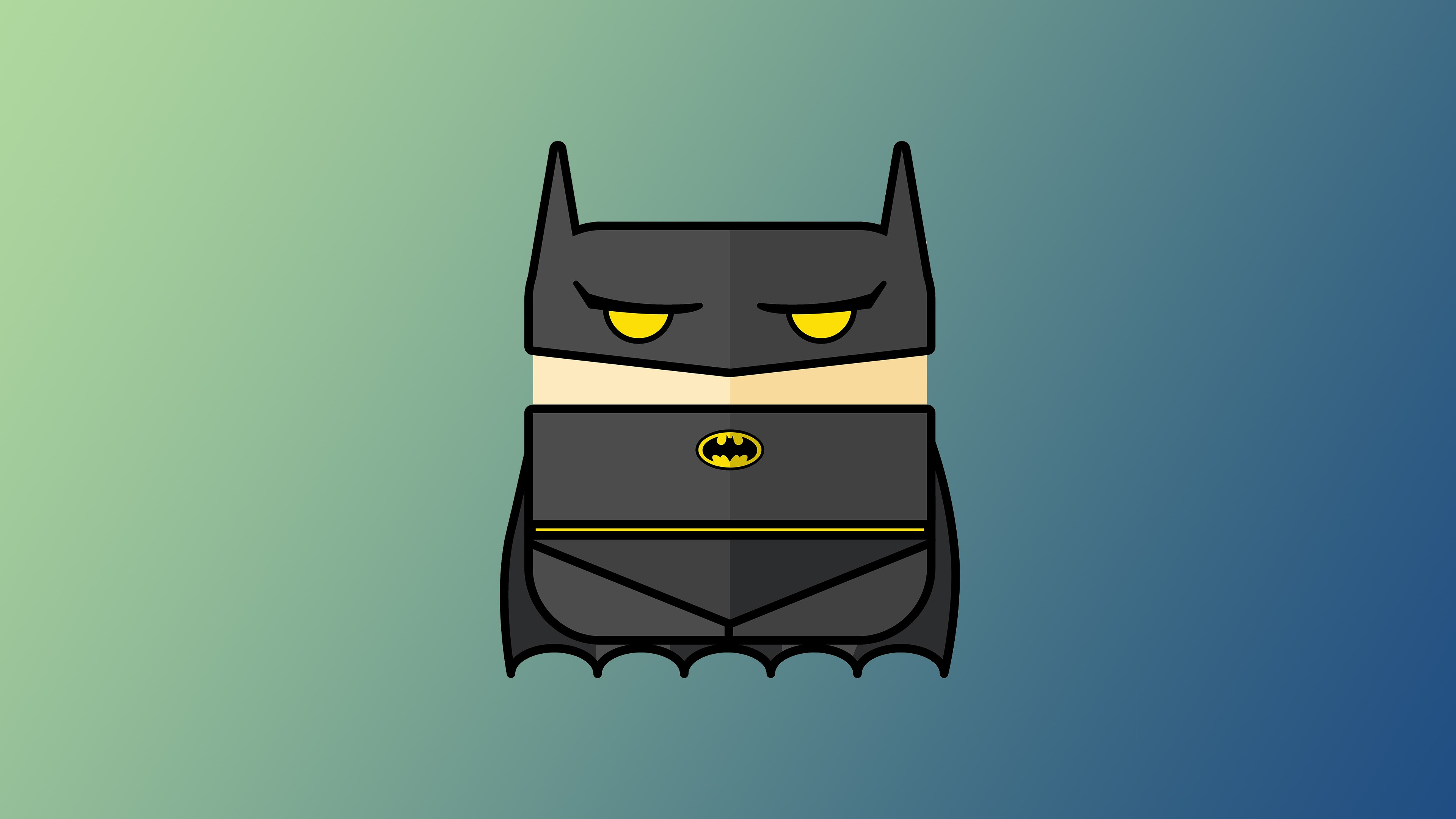 batman, superheroes, artist, artwork, digital art, hd, 4k, minimalism, minimalist, behance, HD Wallpaper