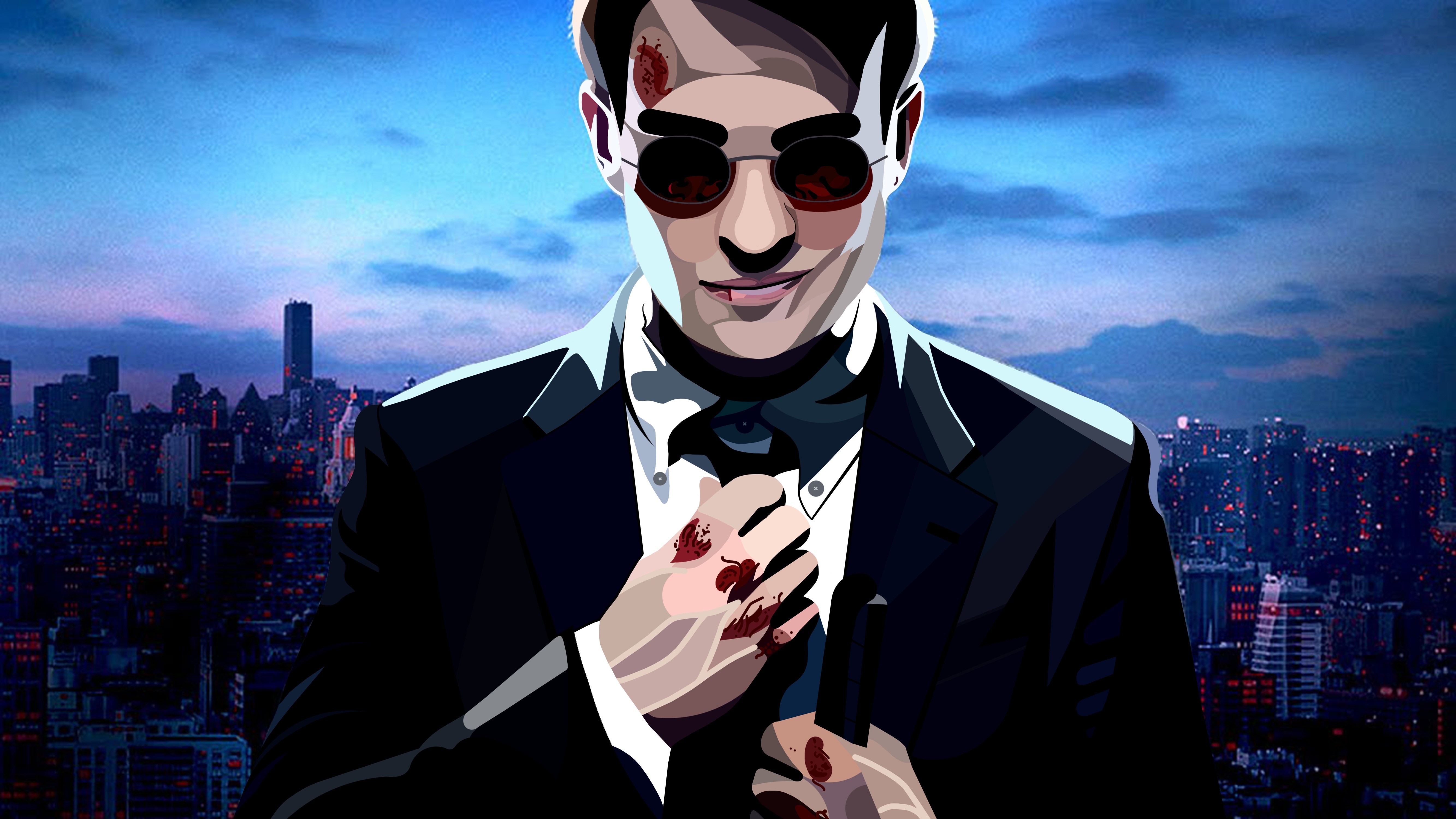 daredevil, hd, 4k, 5k, superheroes, artwork, HD Wallpaper