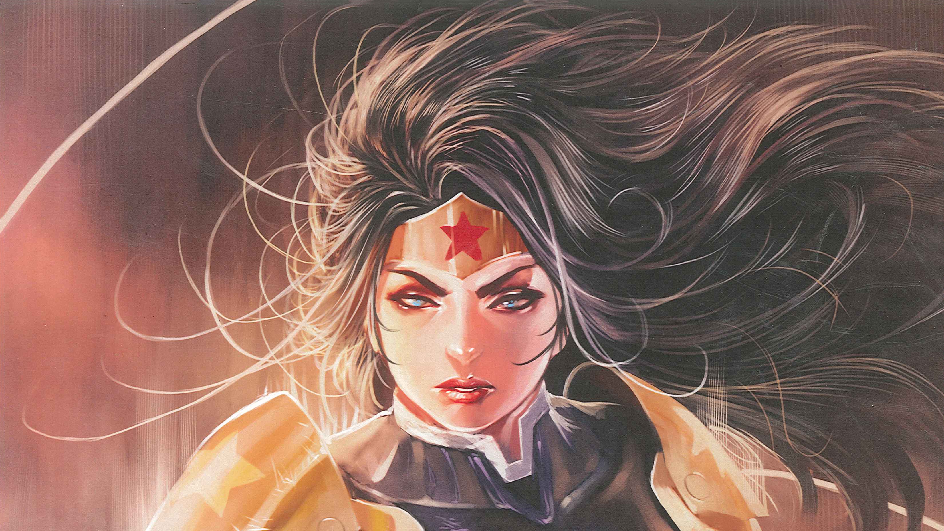 wonder woman, superheroes, artist, artwork, digital art, hd, 4k, HD Wallpaper