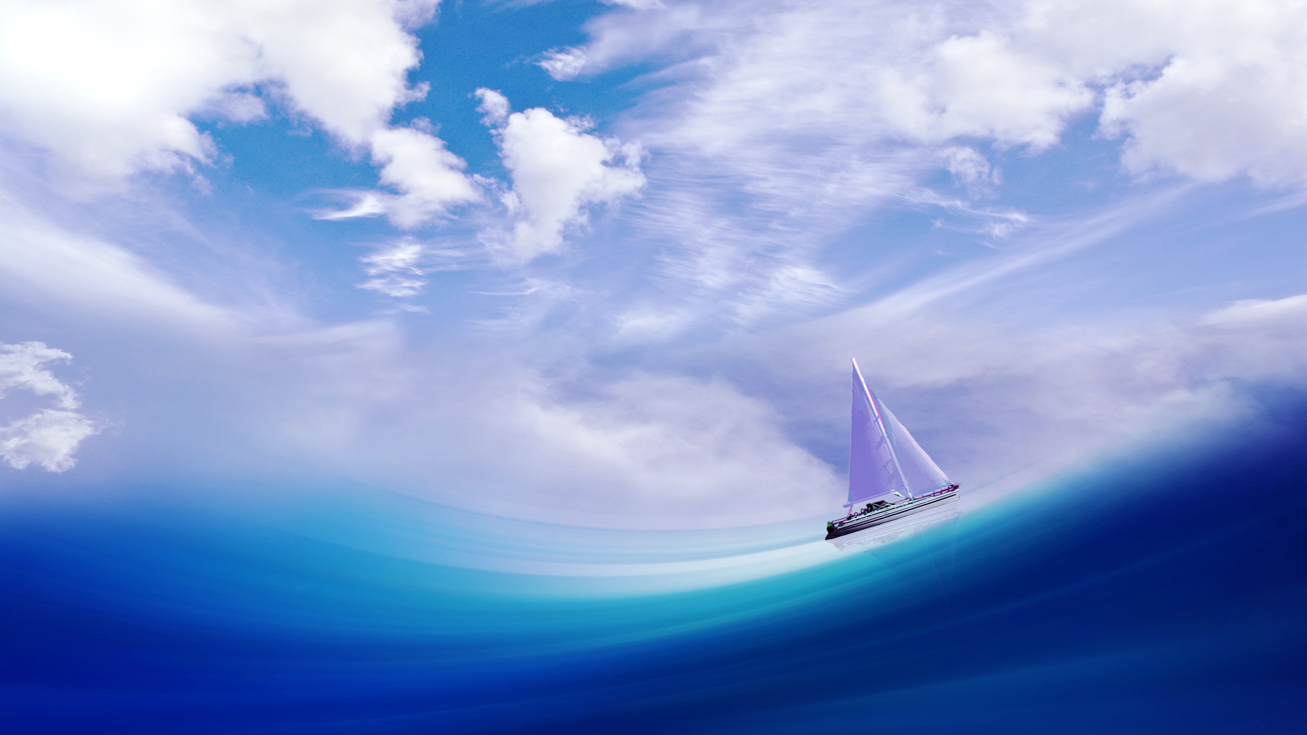 ship, artist, artwork, digital art, hd, 4k, HD Wallpaper