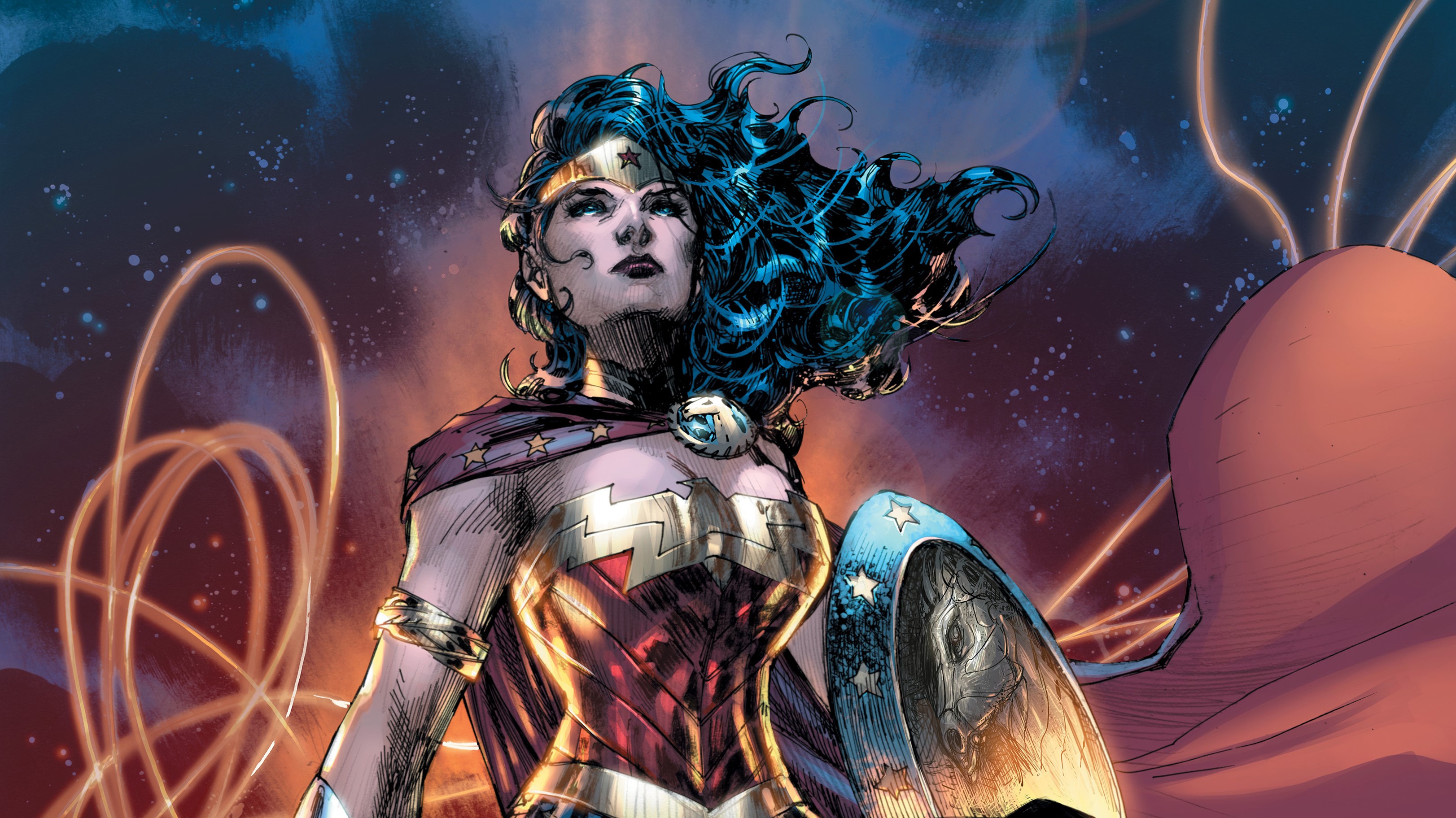 wonder woman, superheroes, artist, artwork, digital art, hd, 4k, HD Wallpaper