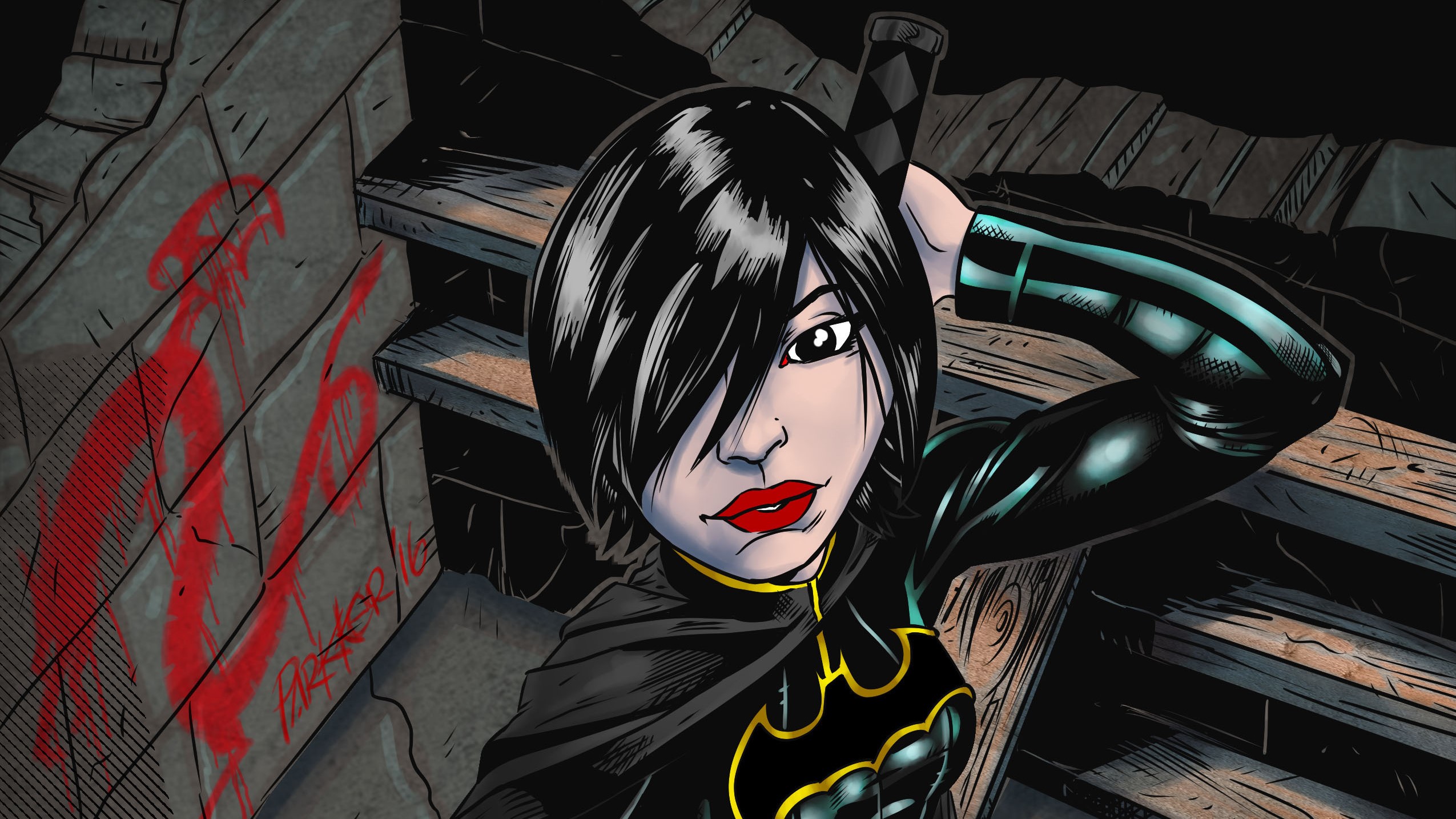batgirl, superheroes, artist, artwork, digital art, hd, behance, HD Wallpaper