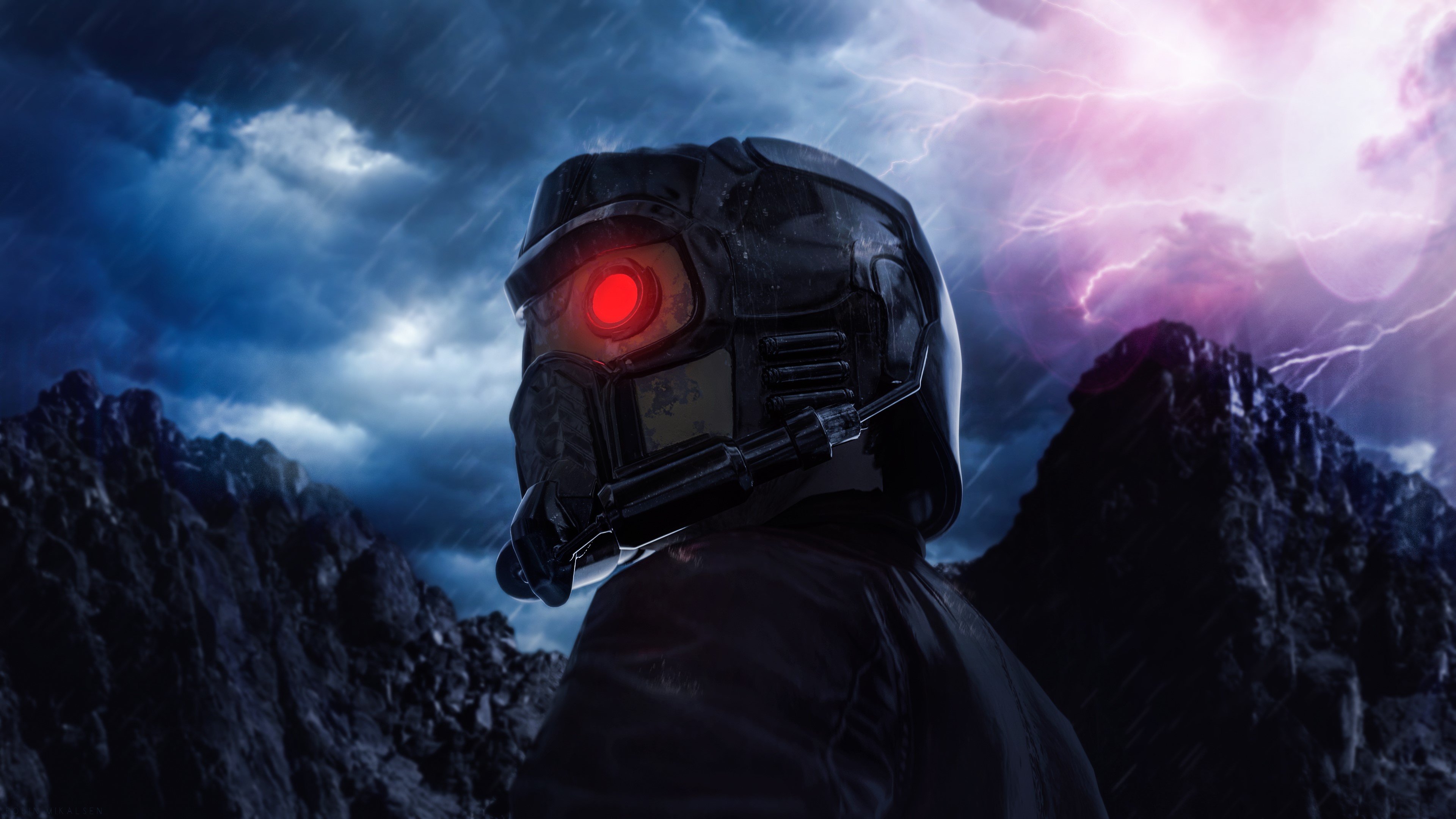 star lord, hd, 4k, superheroes, artist, deviantart, HD Wallpaper