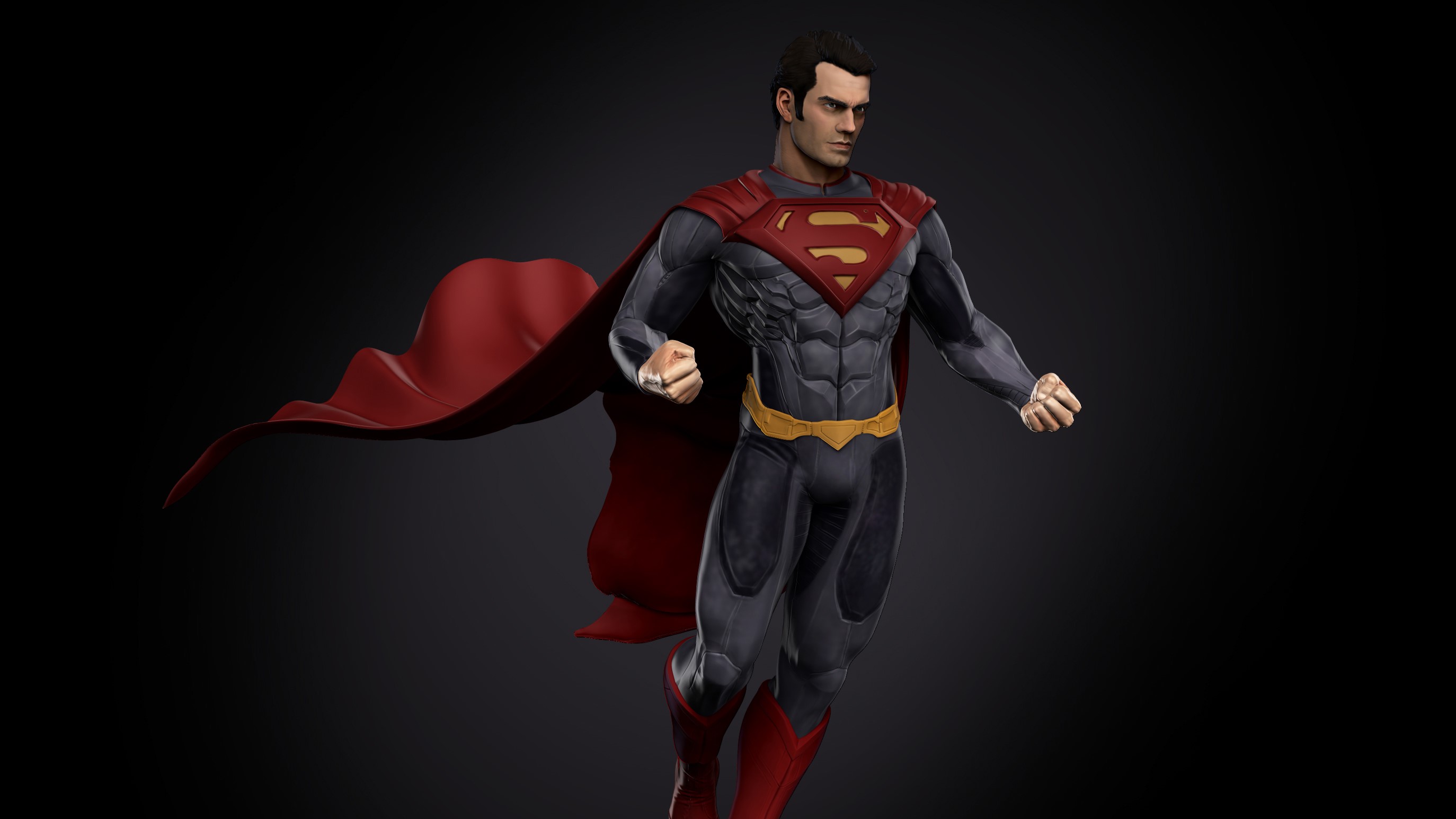 superman, hd, superheroes, artwork, digital art, behance, HD Wallpaper