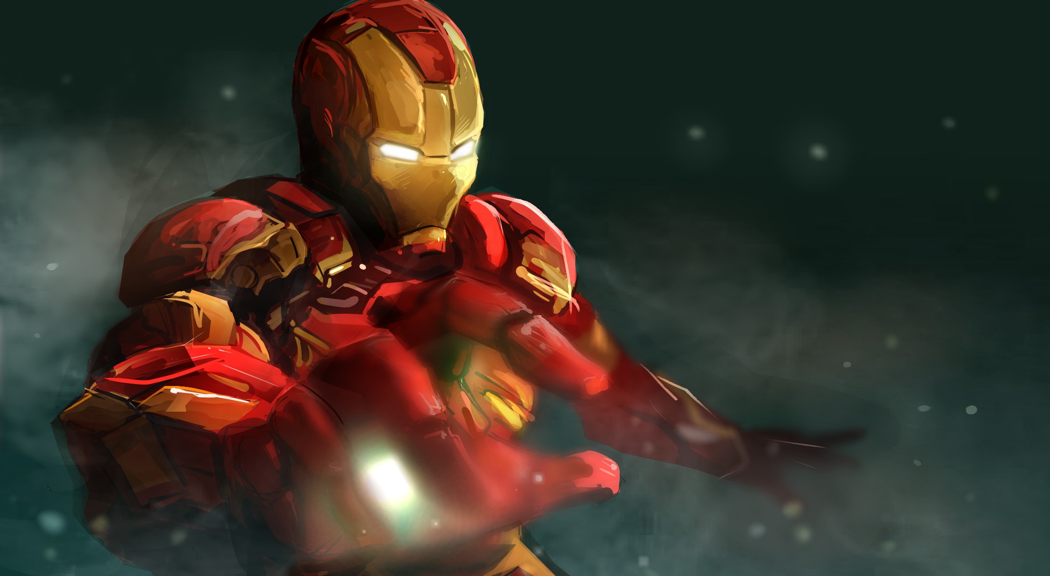 iron man, hd, superheroes, artwork, artist, deviantart, HD Wallpaper