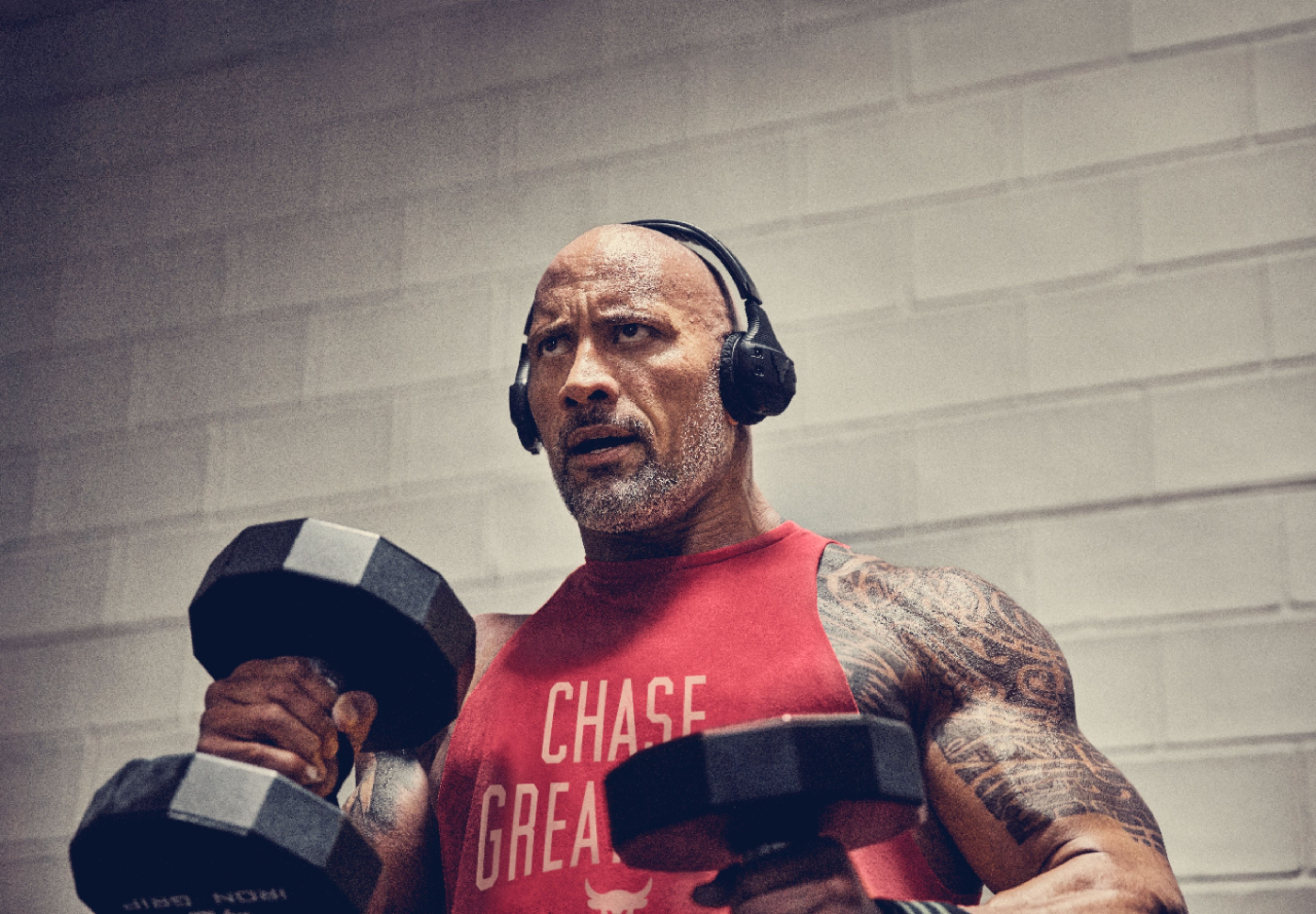 dwayne johnson, 4k, hd, male celebrities, boys, HD Wallpaper