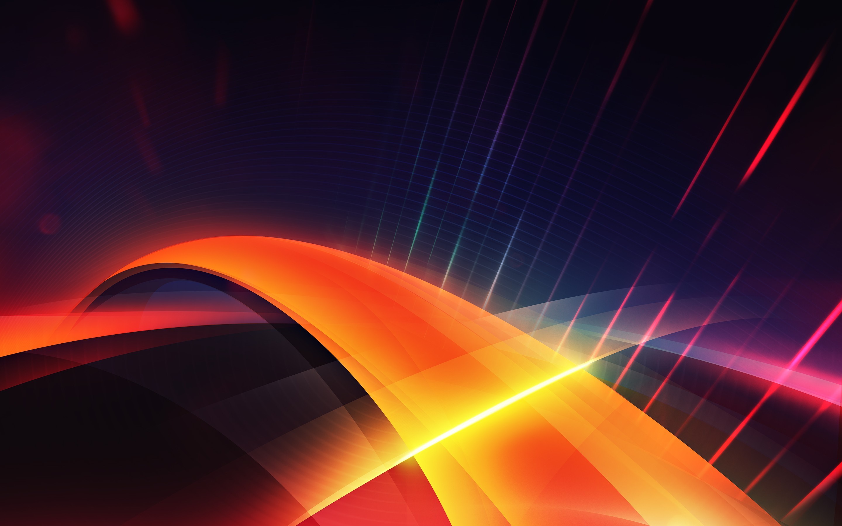 abstract, digital art, shapes, hd, 3d, HD Wallpaper