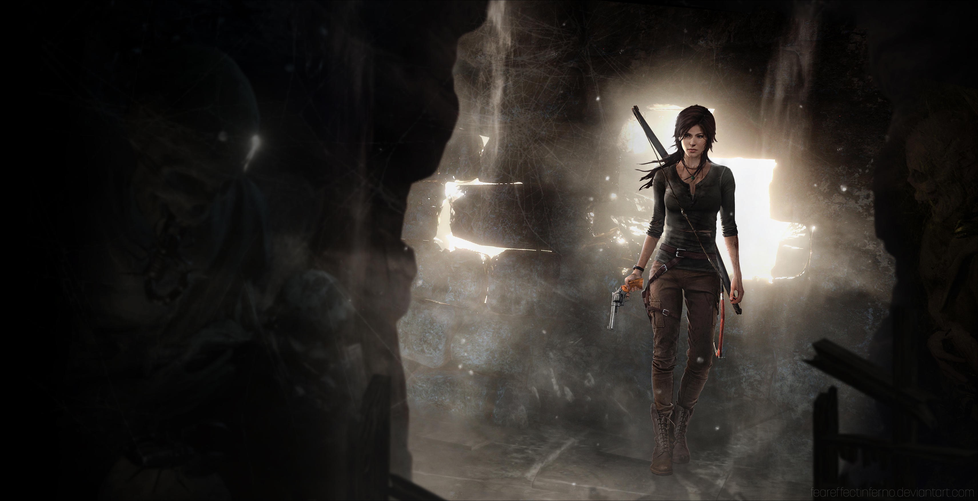 lara croft, tomb raider, games, hd, 4k, HD Wallpaper