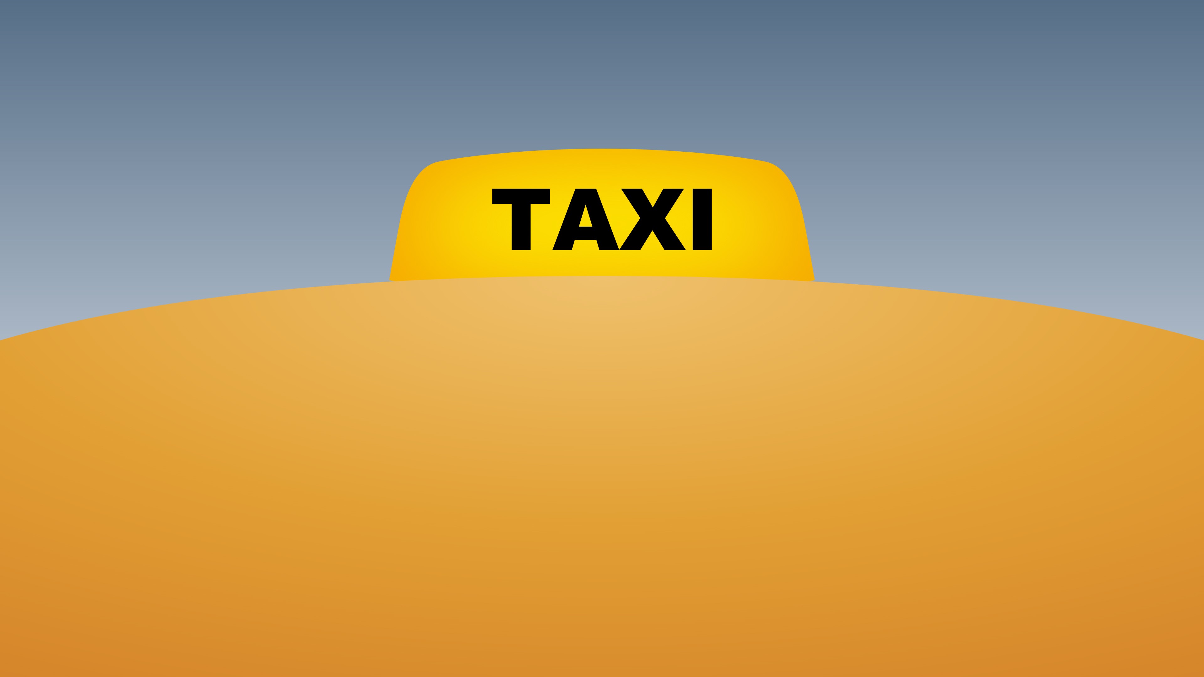 taxi, minimalism, minimalist, artist, artwork, digital art, hd, deviantart, 4k, HD Wallpaper