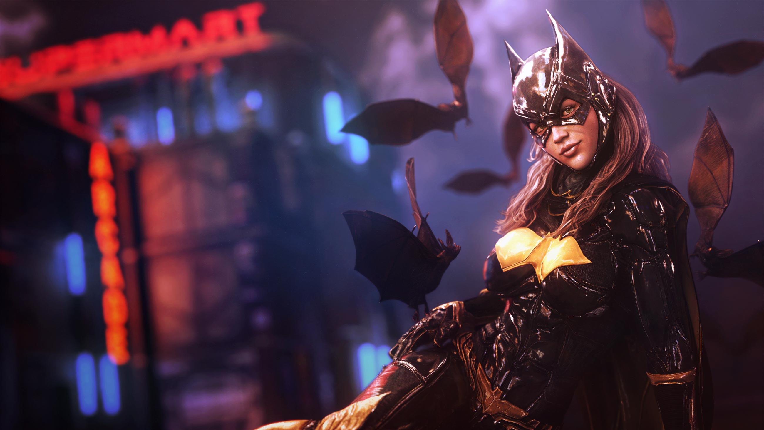 batgirl, superheroes, artwork, artist, digital art, deviantart, HD Wallpaper