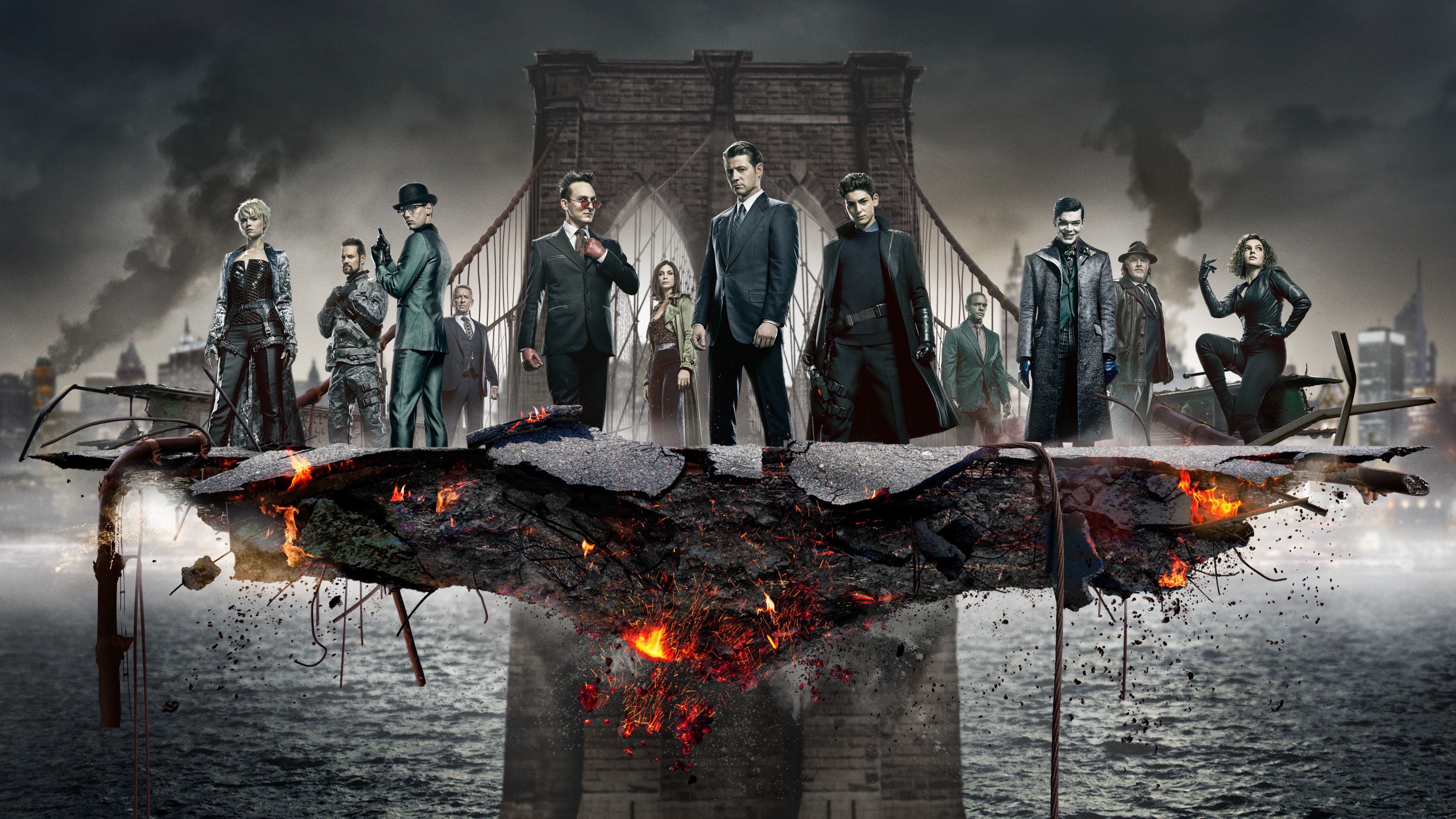 gotham season 5, gotham, tv shows, hd, 4k, HD Wallpaper