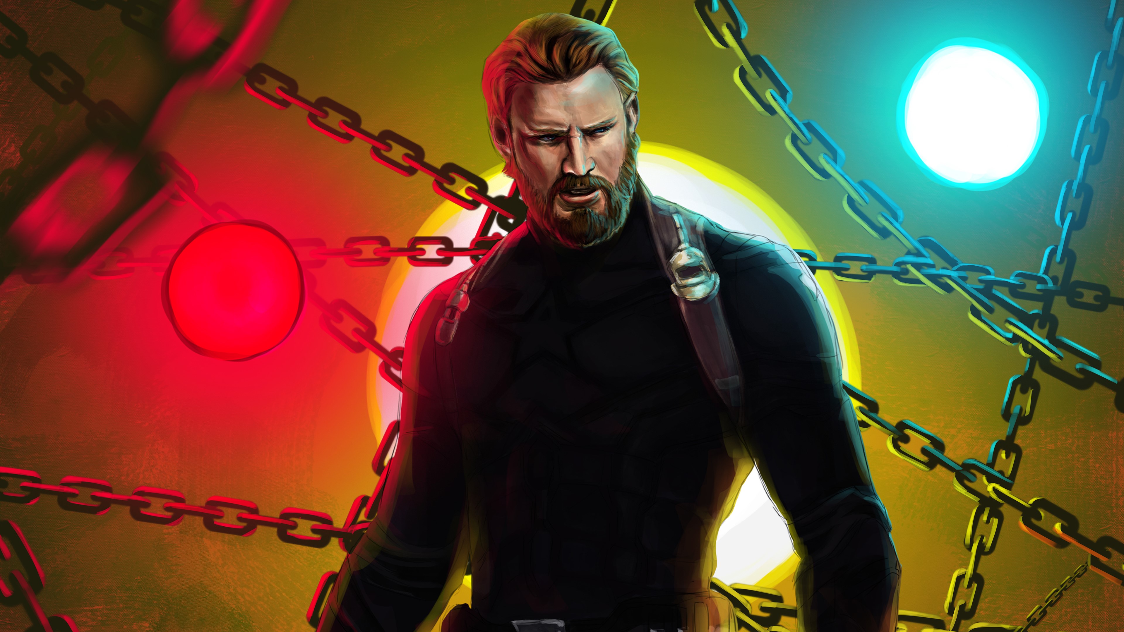 captain america, hd, superheroes, behance, 4k, artwork, HD Wallpaper