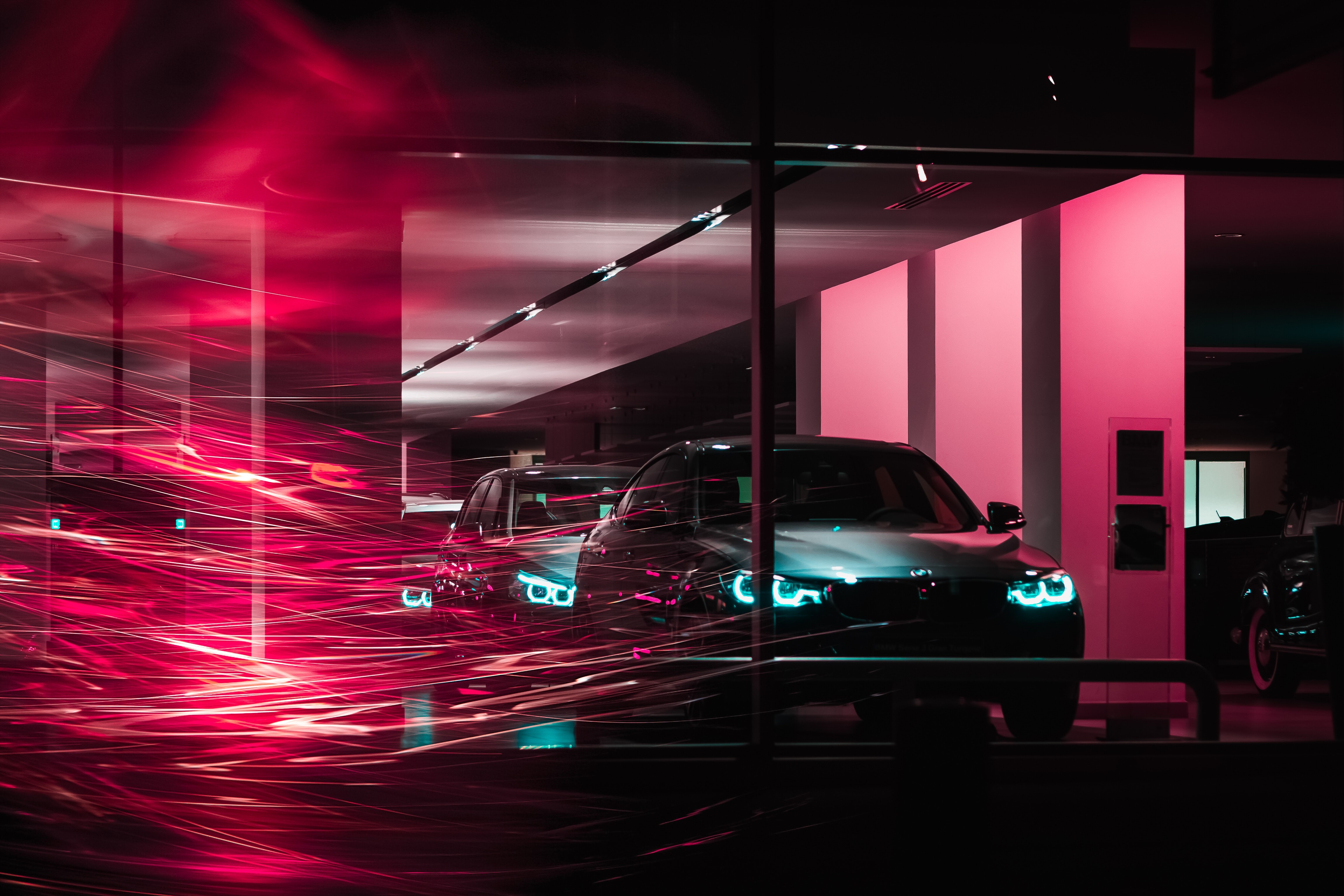 bmw, cars, hd, 4k, 5k, long exposure, HD Wallpaper