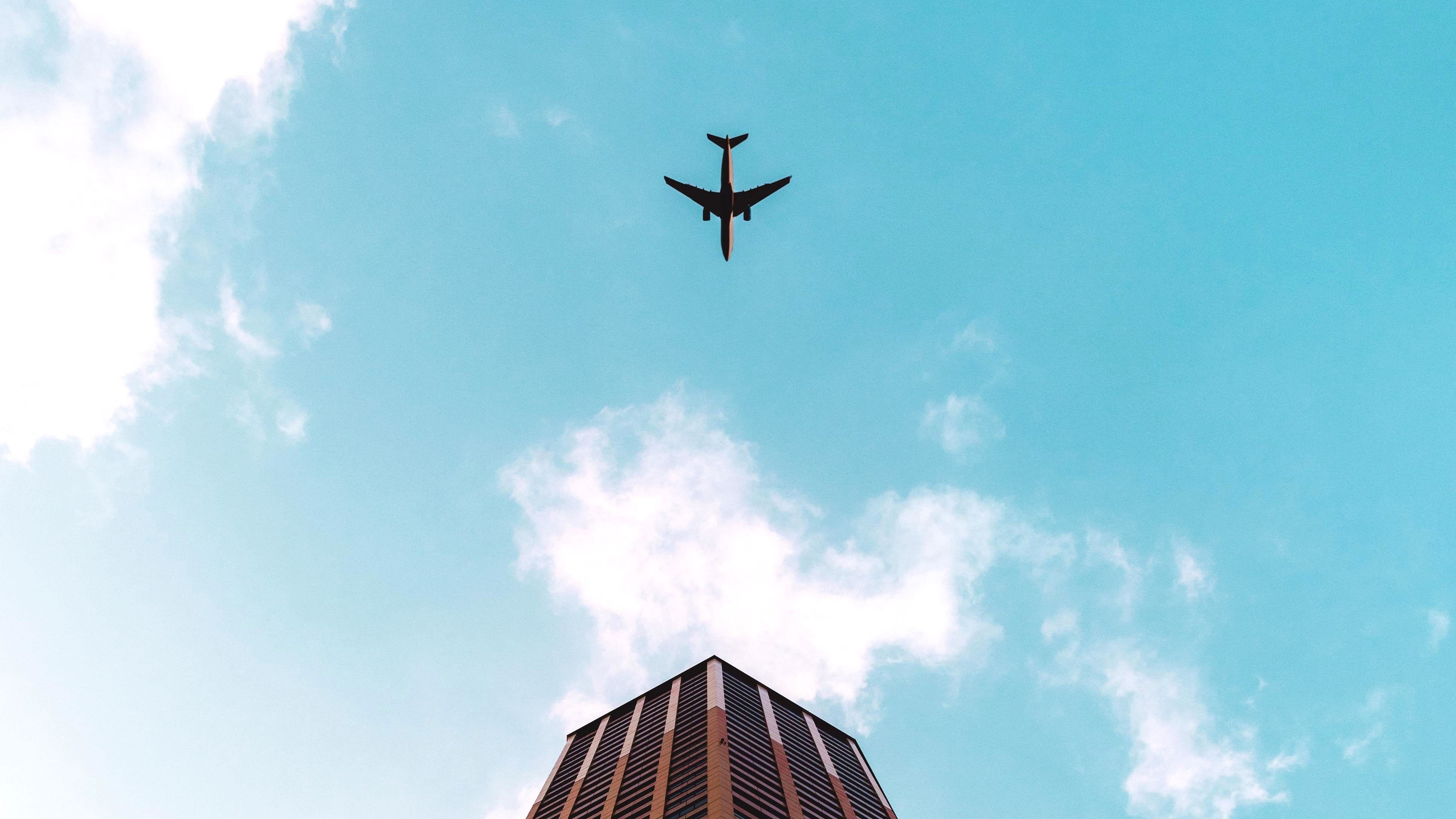 planes, building, hd, 4k, HD Wallpaper