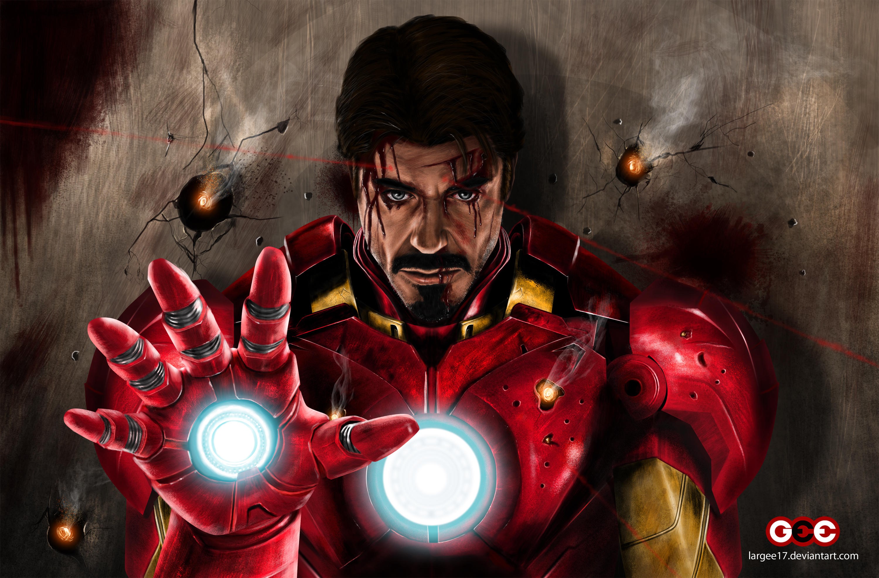 iron man, hd, superheroes, artwork, artist, deviantart, HD Wallpaper