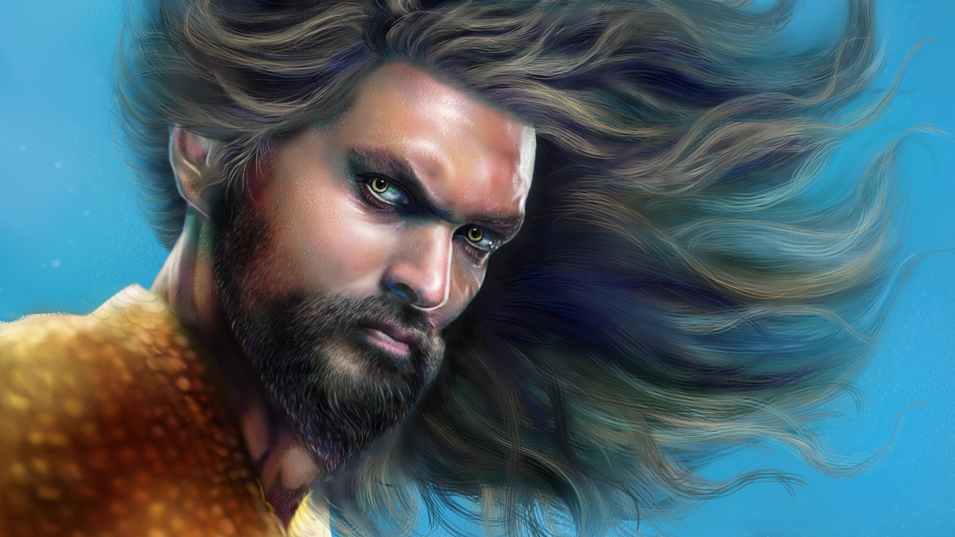 aquaman, hd, superheroes, artwork, digital art, behance, HD Wallpaper
