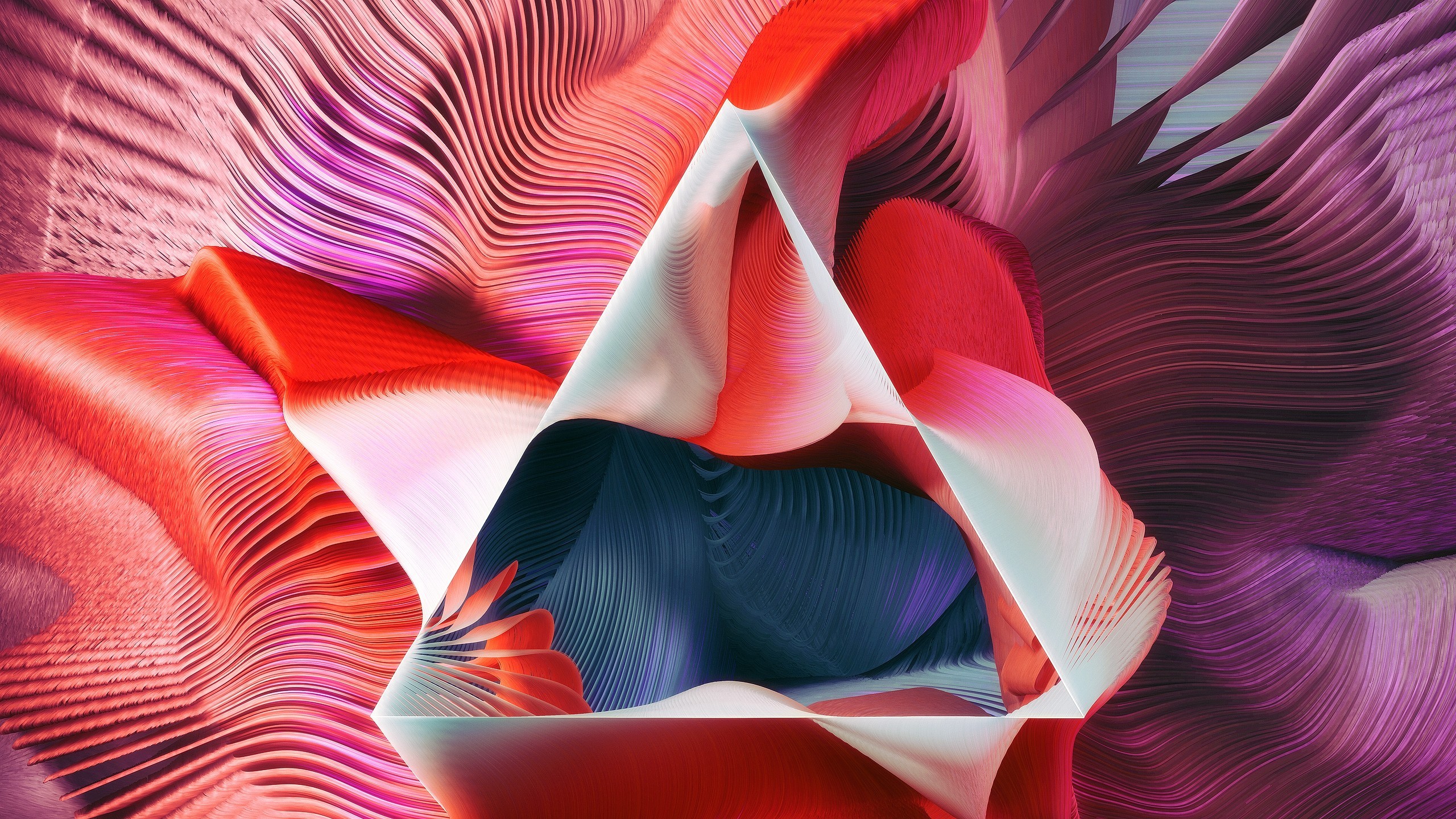 abstract, triangle, hd, HD Wallpaper