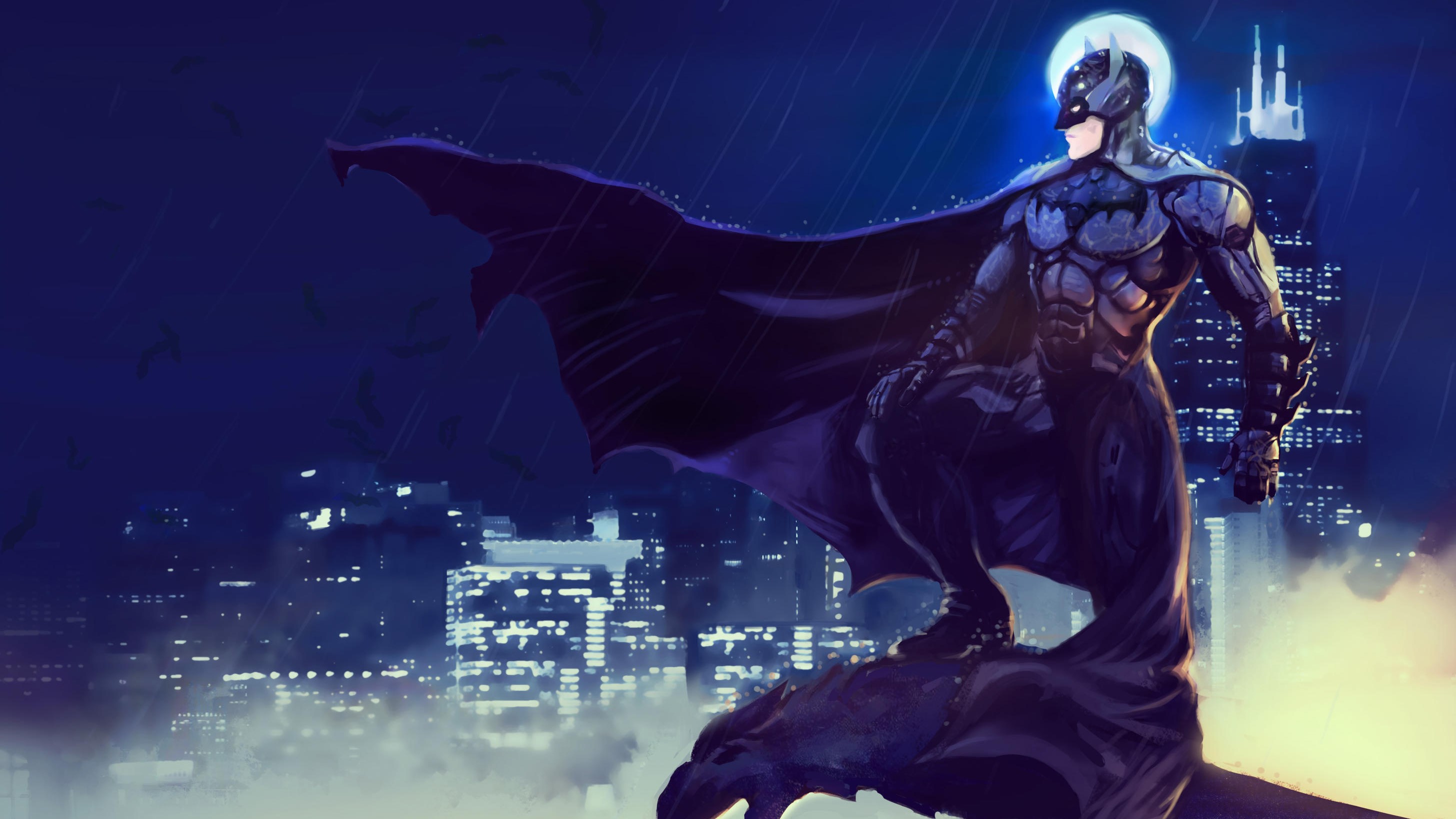 batman, hd, superheroes, artwork, digital art, deviantart, HD Wallpaper