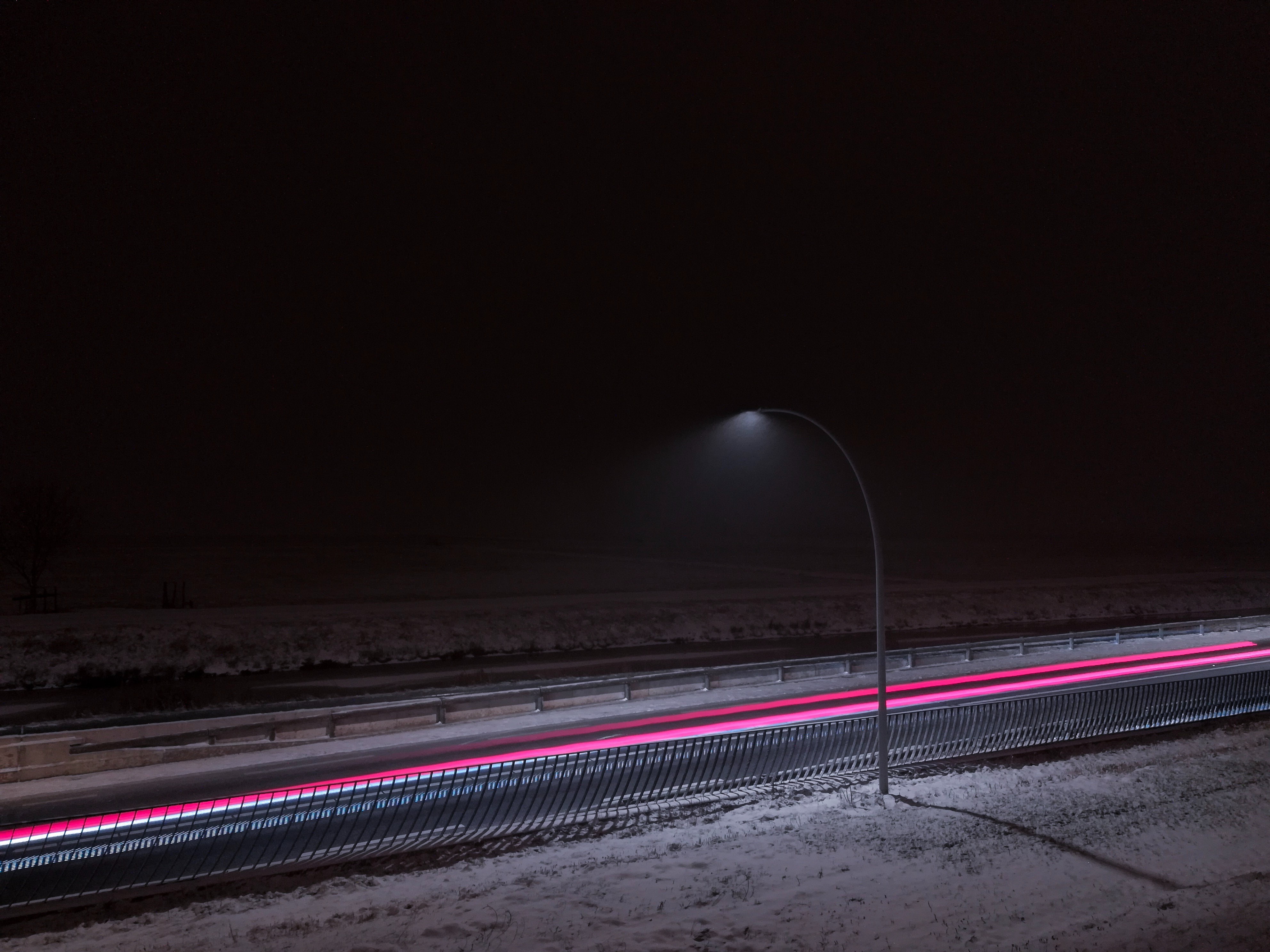 long exposure, lights, photography, hd, 4k, HD Wallpaper