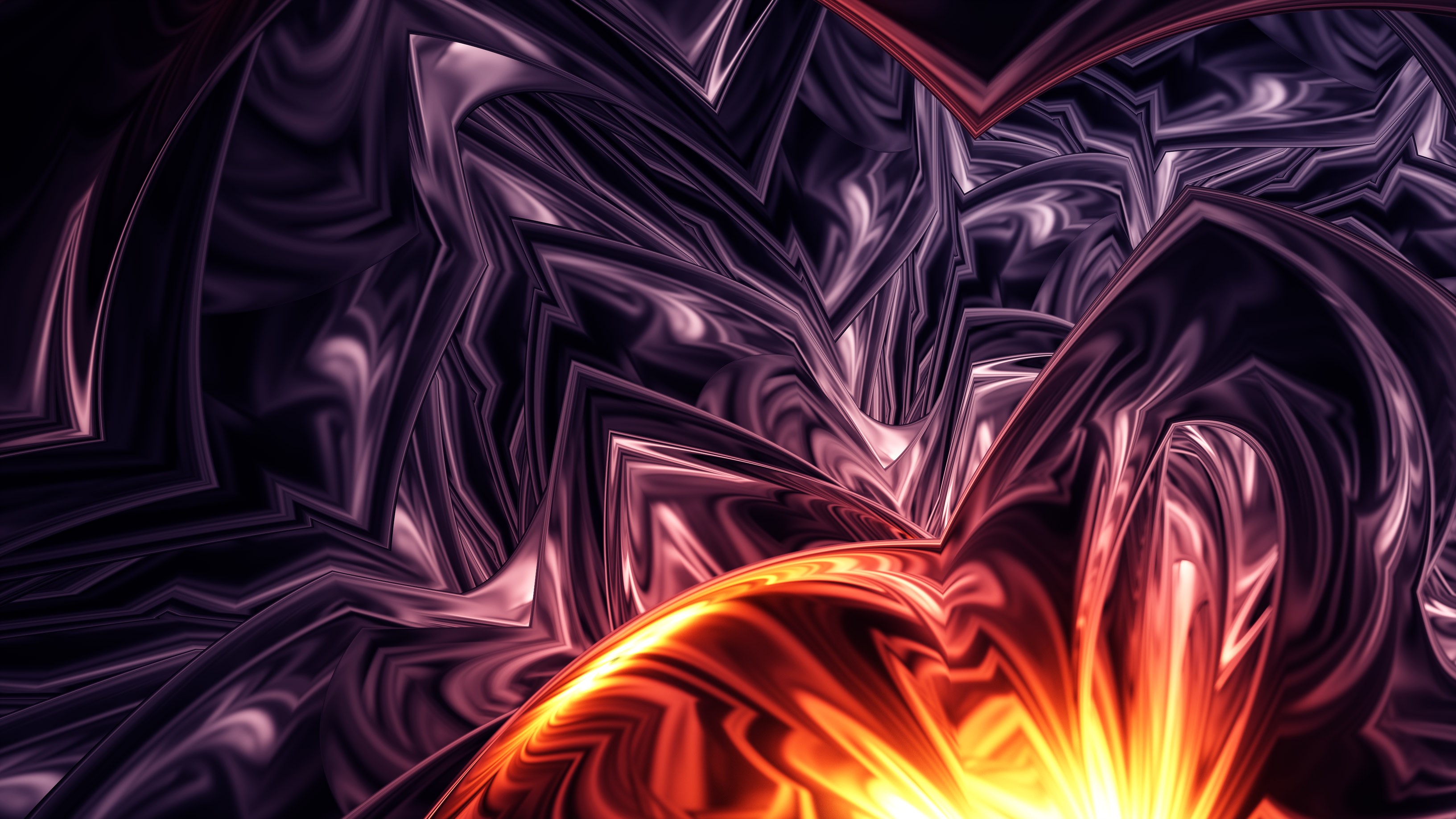 abstract, fractal, hd, 4k, deviantart, HD Wallpaper