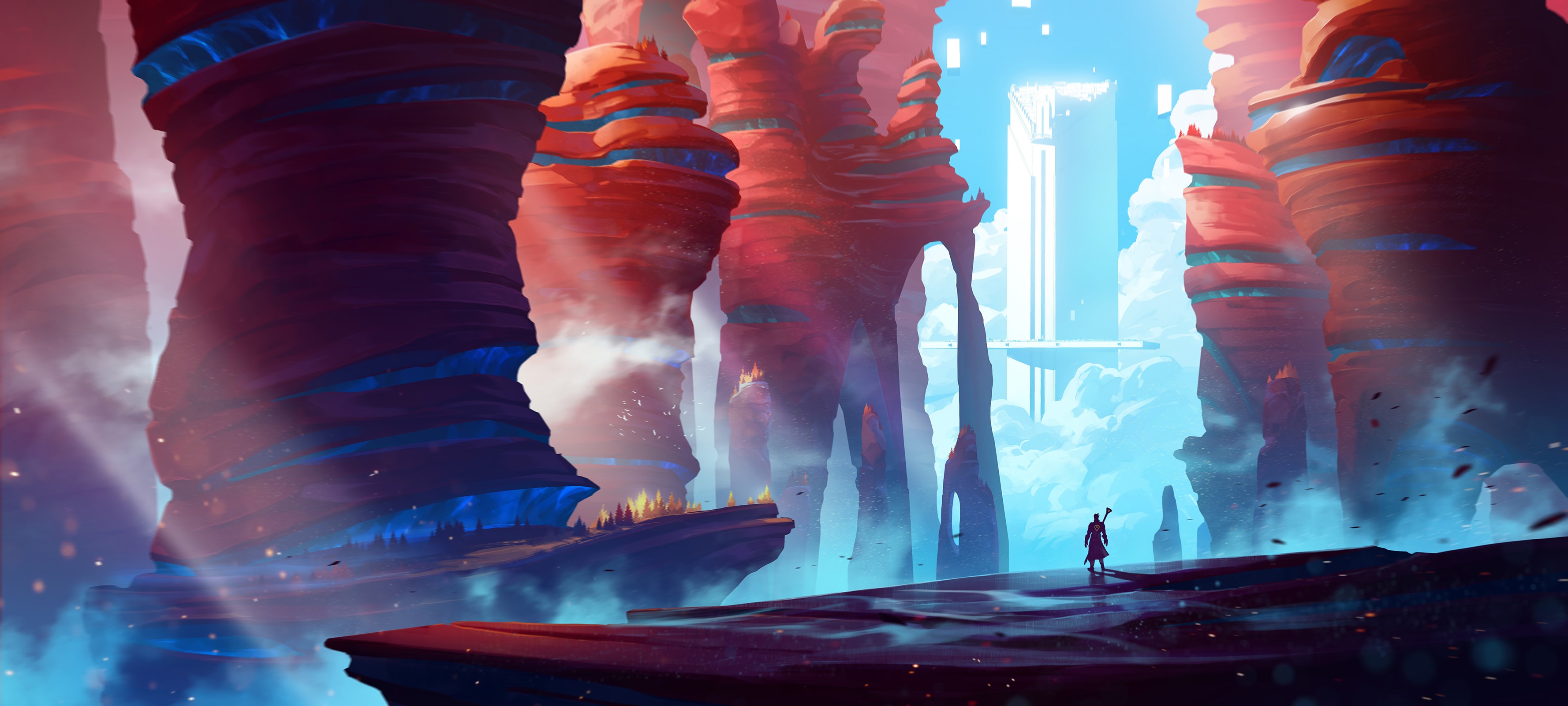 duelyst, games, hd, artist, artwork, digital art, behance, HD Wallpaper