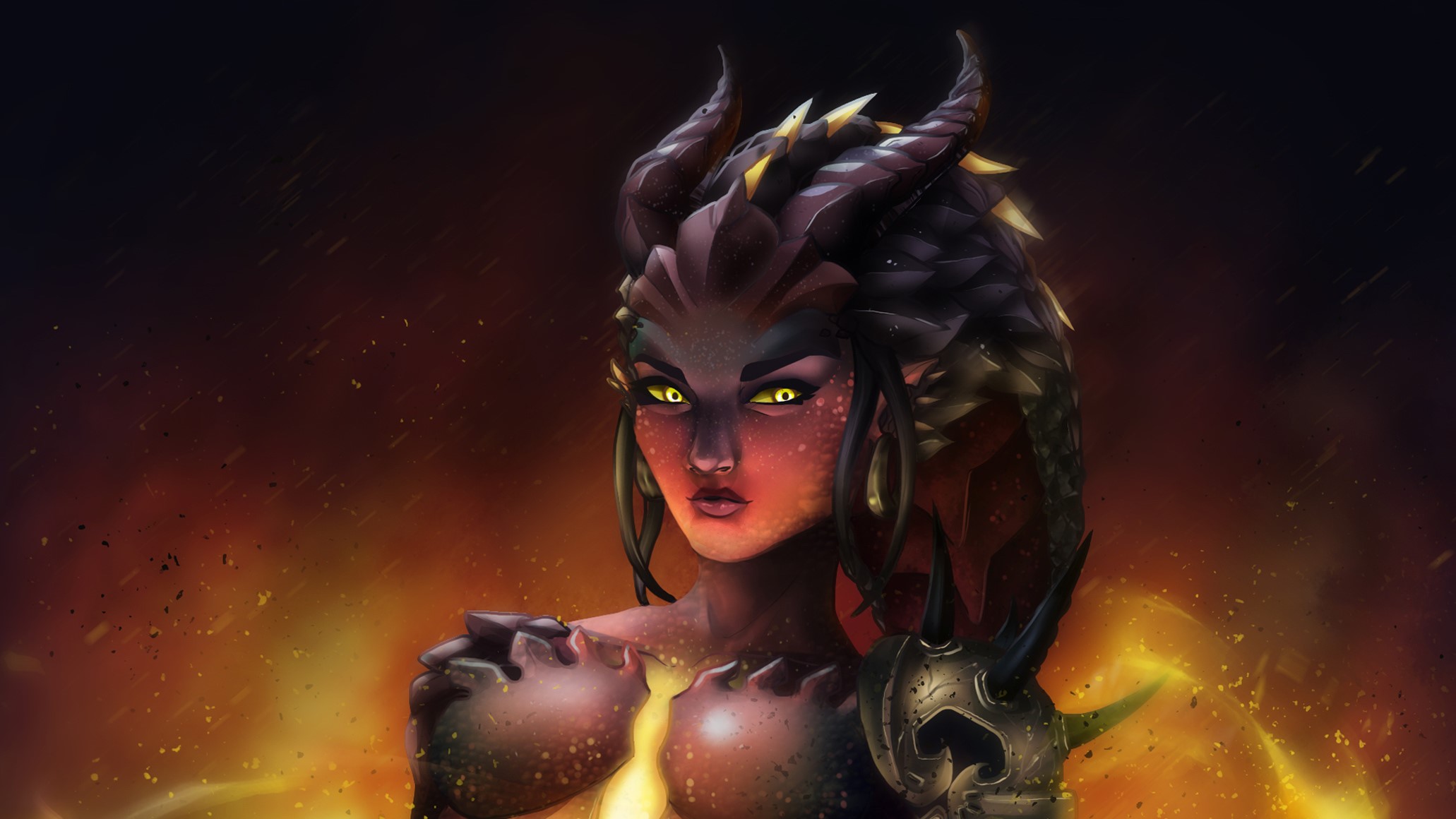 overwatch, games, hd, artist, artwork, digital art, deviantart, HD Wallpaper