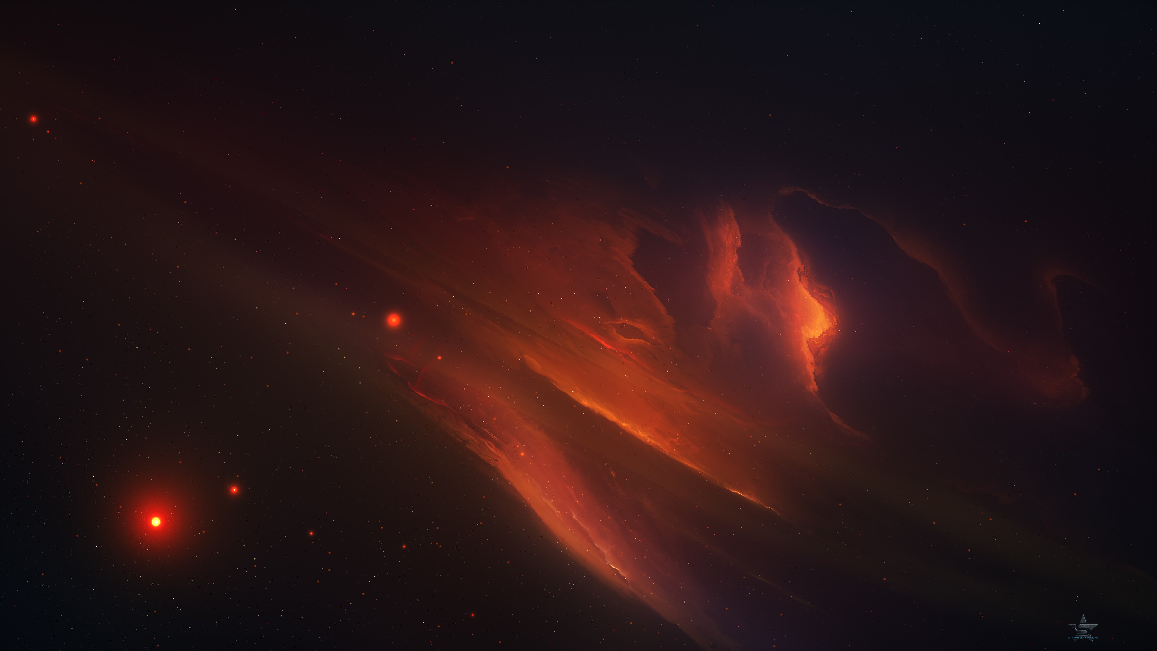 space, digital universe, hd, 4k, deviantart, HD Wallpaper