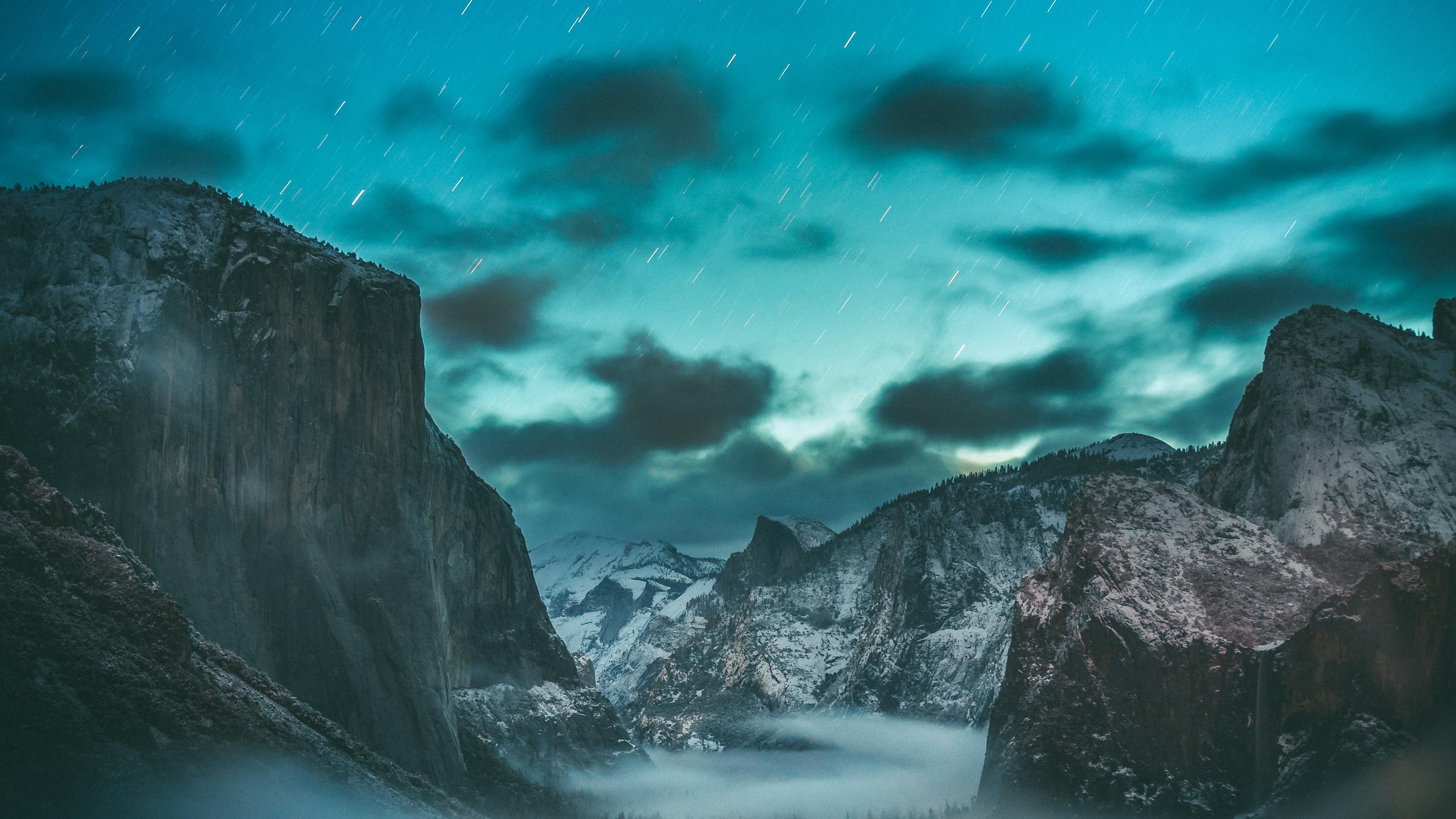 yosemite, nature, mountains, landscape, hd, 4k, HD Wallpaper