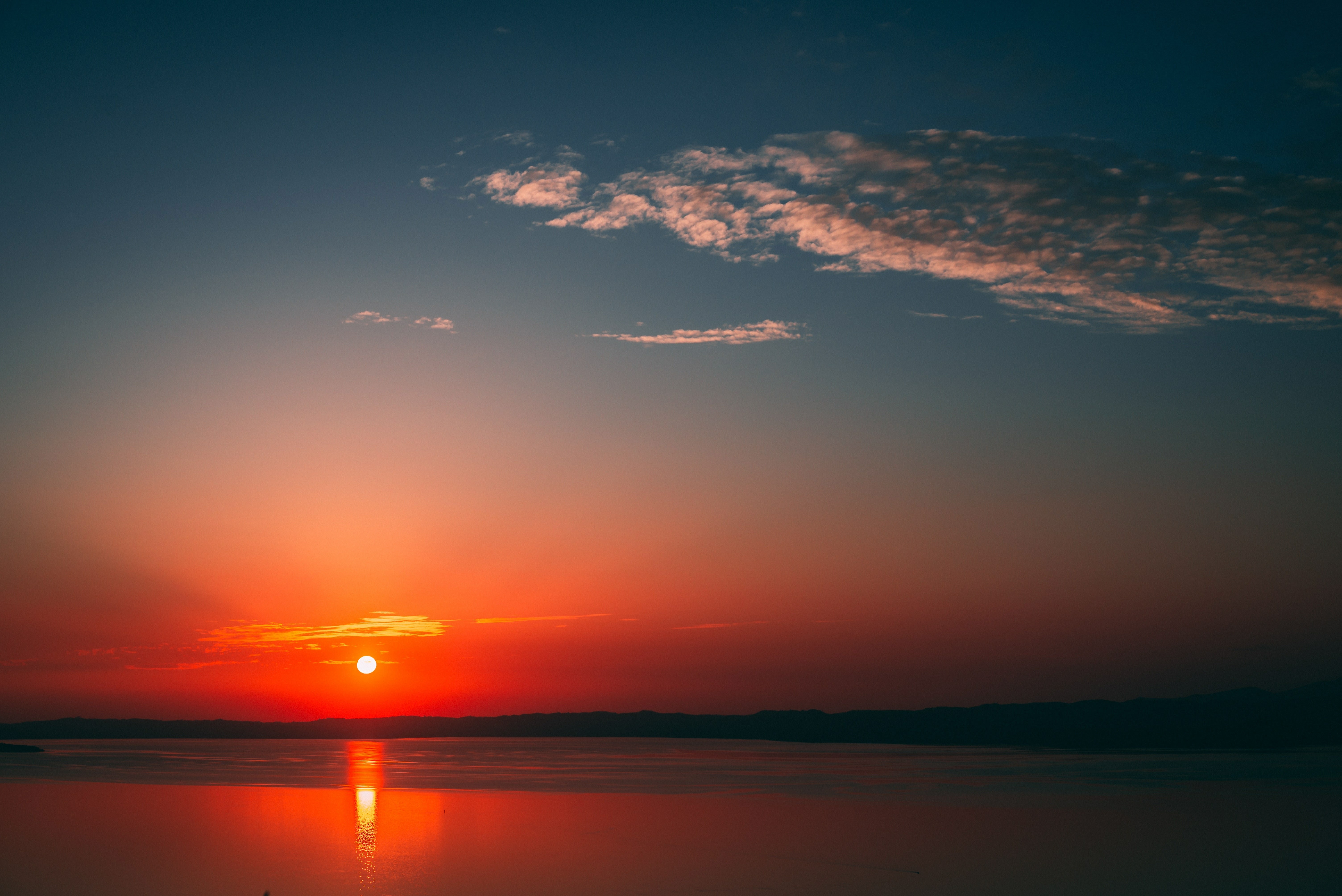 sunset, nature, hd, 4k, HD Wallpaper