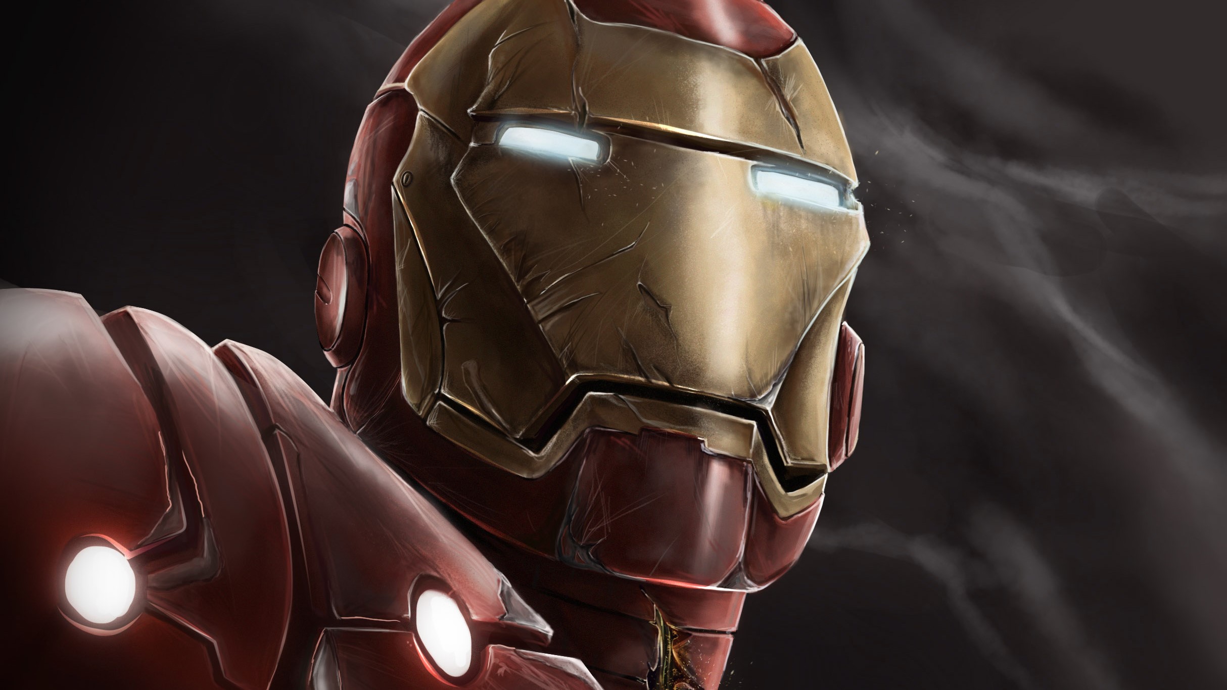 iron man, hd, superheroes, artwork, artist, behance, HD Wallpaper