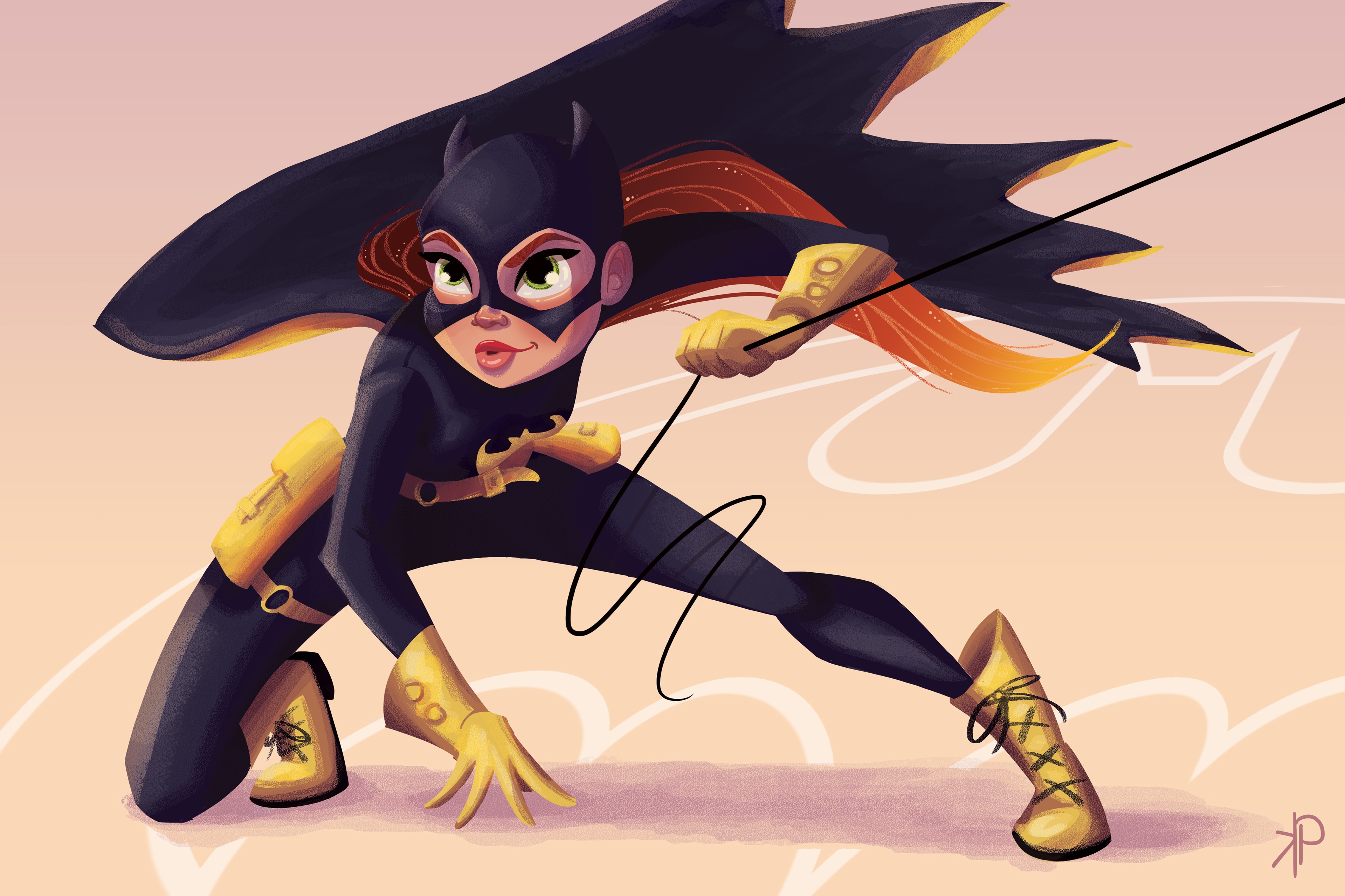 batgirl, superheroes, artist, artwork, digital art, hd, 4k, behance, HD Wallpaper
