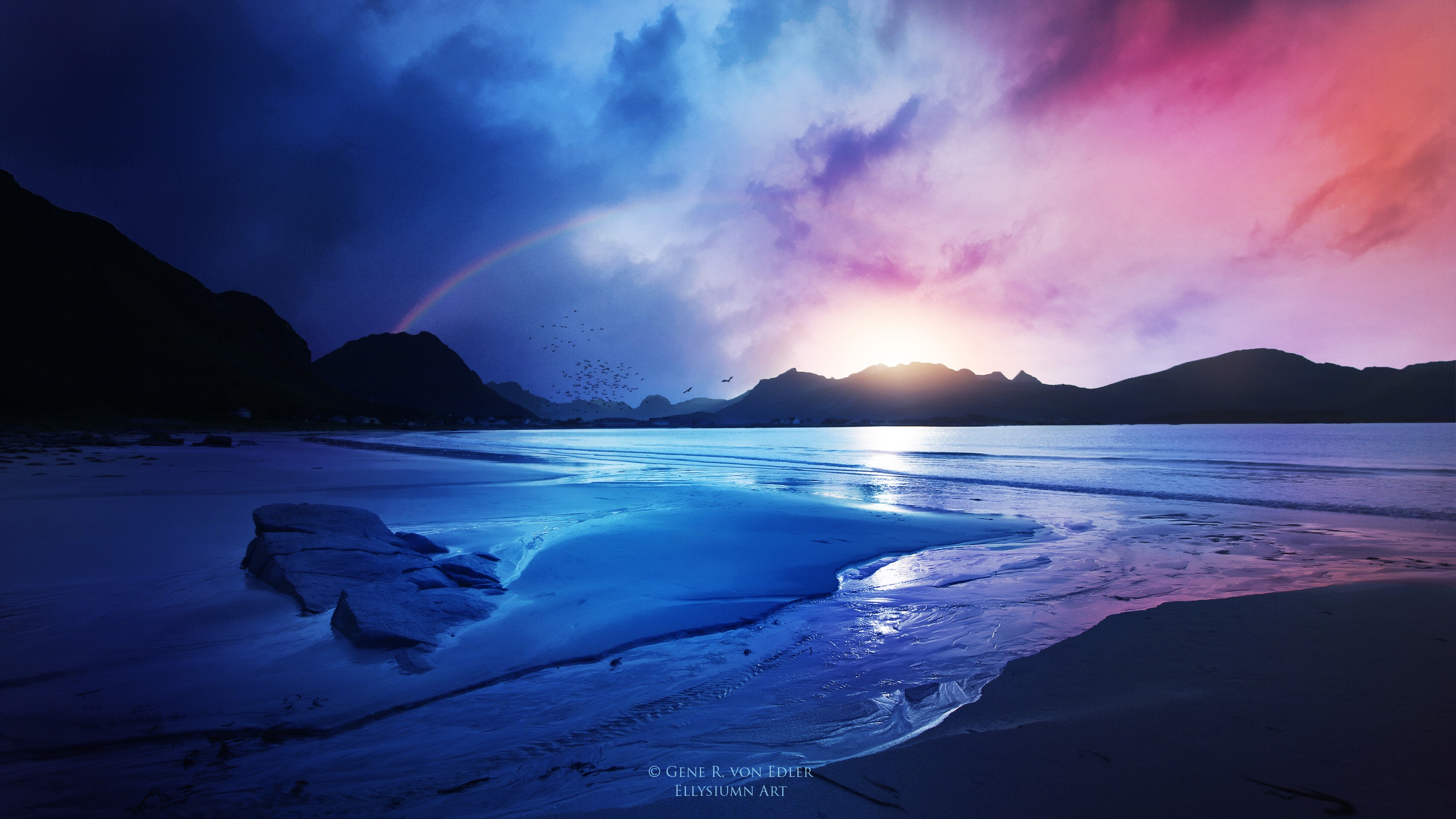 nature, scenery, artist, sea, ocean, deviantart, hd, 4k, HD Wallpaper