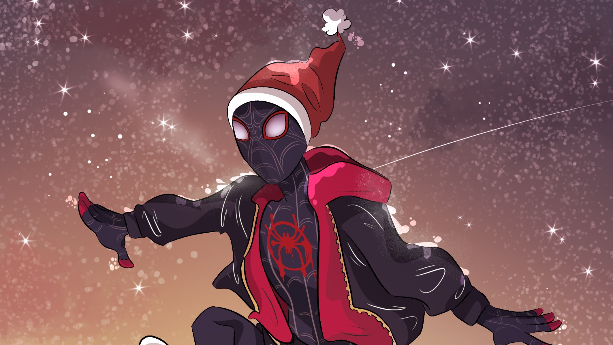 spiderman into the spider verse, spiderman, hd, superheroes, artwork, artist, digital art, deviantart, HD Wallpaper