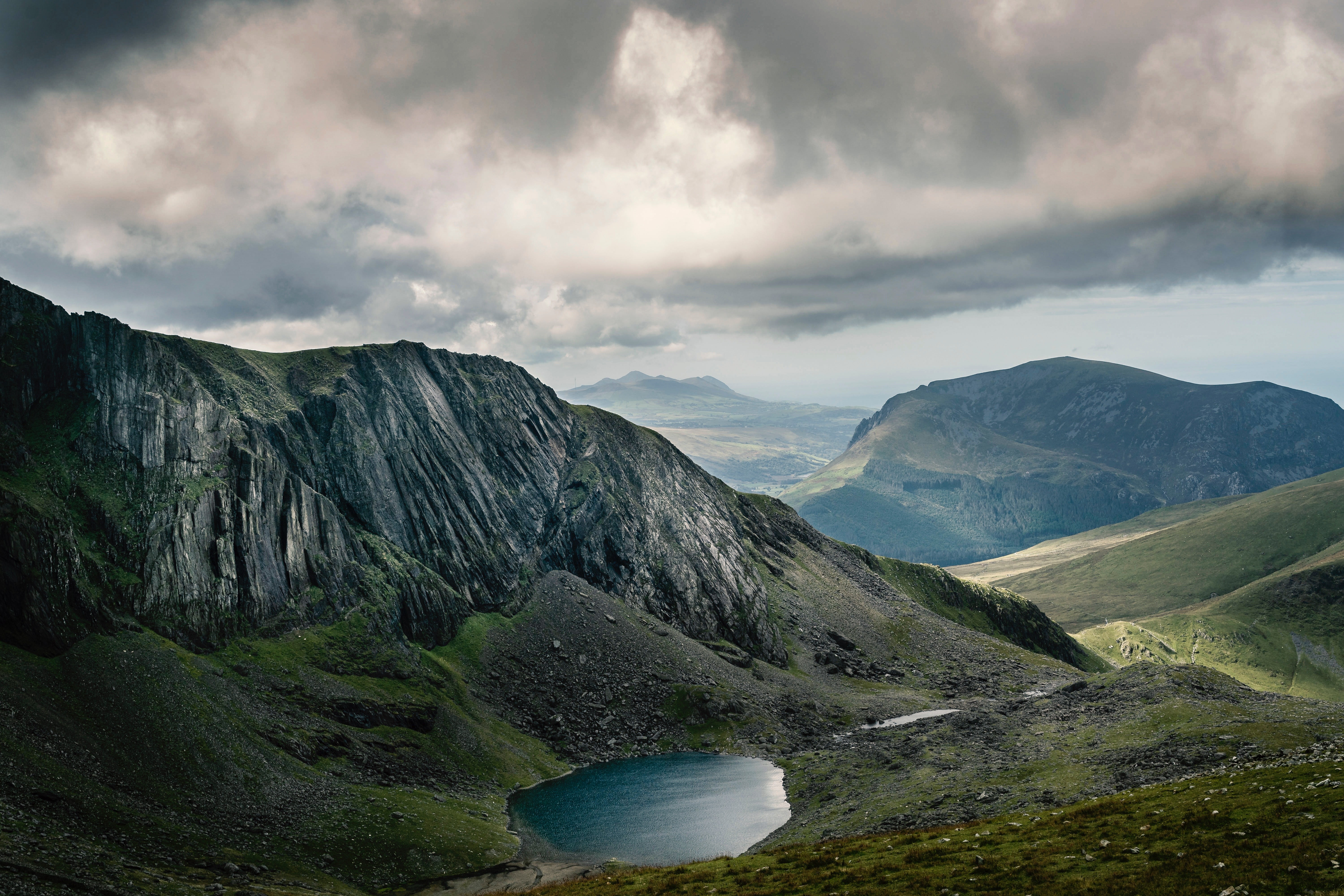 lake, mountains, nature, hd, 4k, 5k, HD Wallpaper