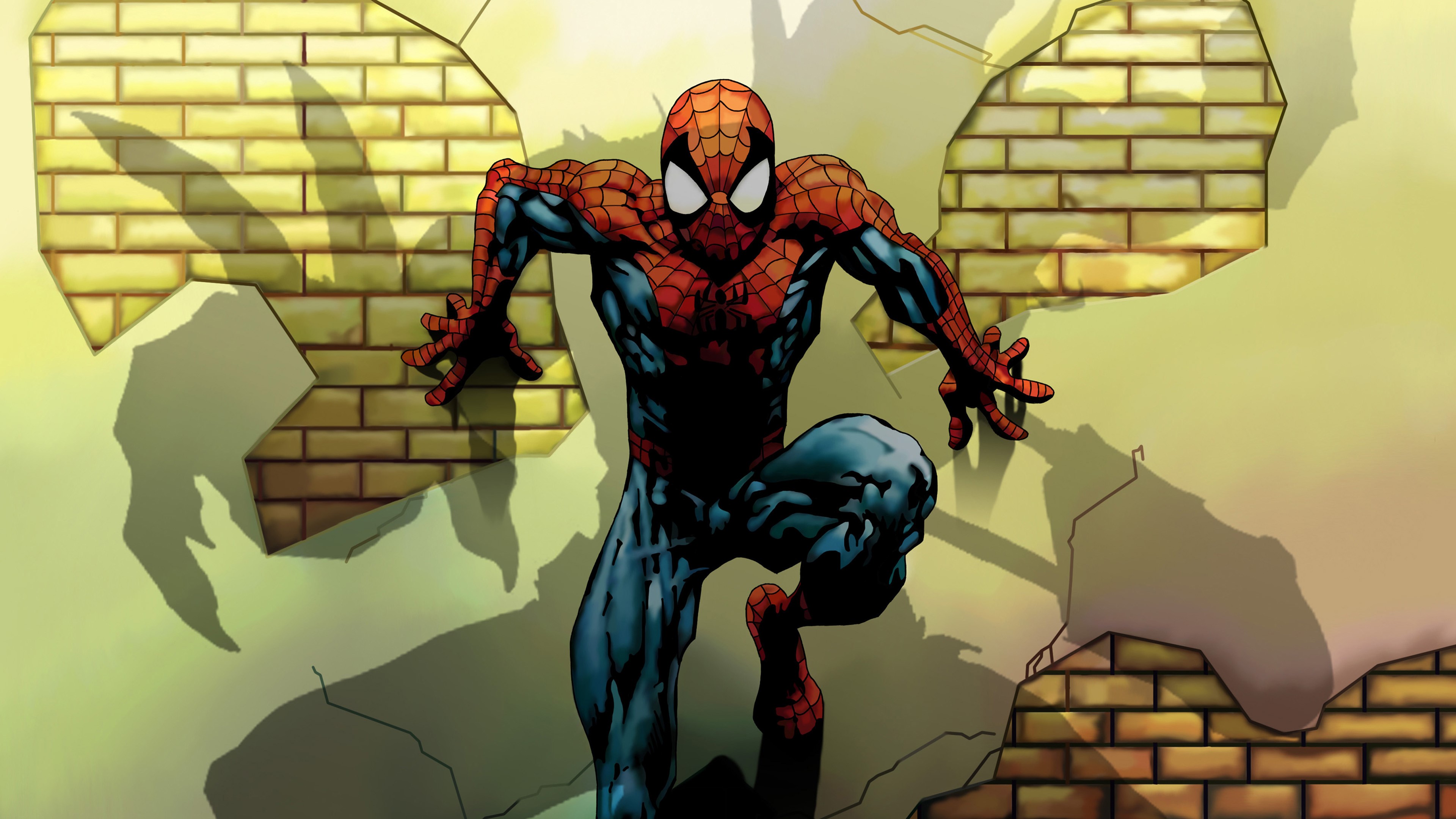 spiderman, goblin, hd, 4k, artwork, digital art, behance, art, artist, HD Wallpaper