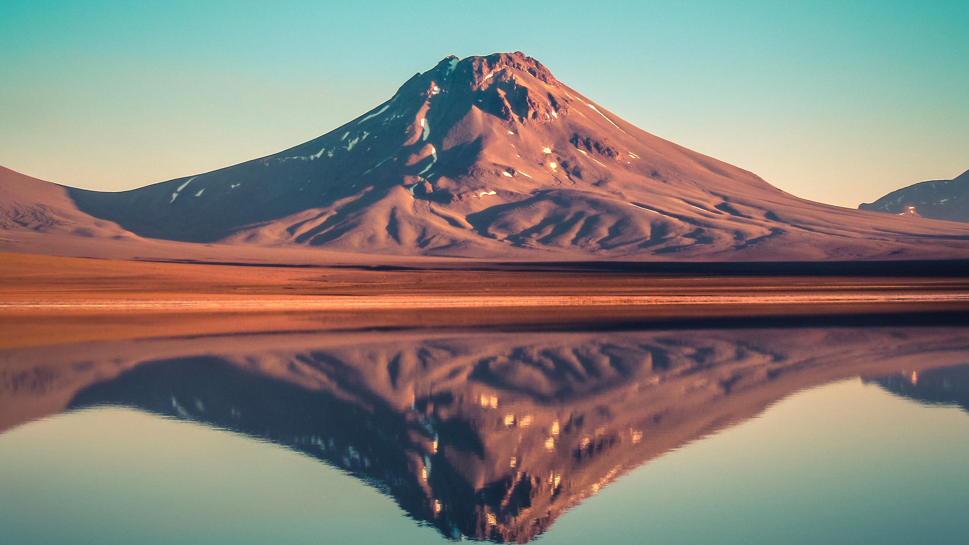 lake, mountains, reflection, nature, hd, 4k, HD Wallpaper