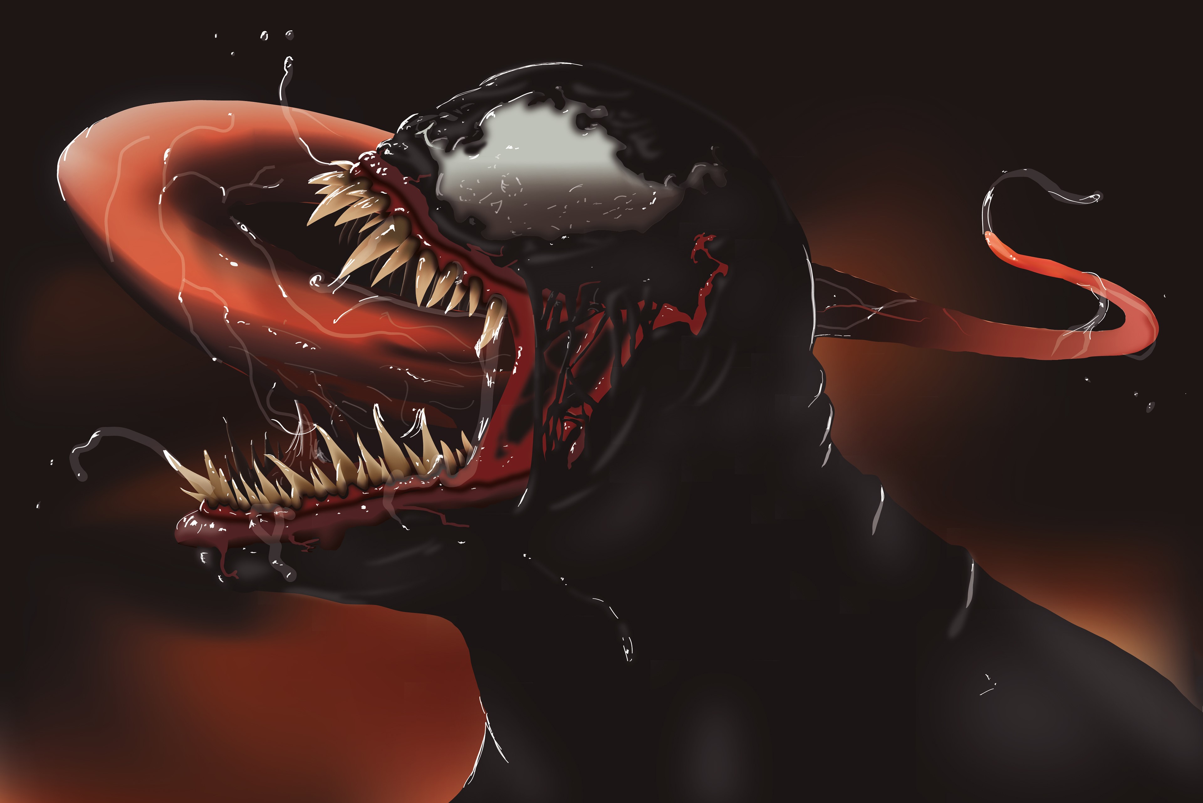 venom, hd, 4k, artist, artwork, behance, superheroes, HD Wallpaper