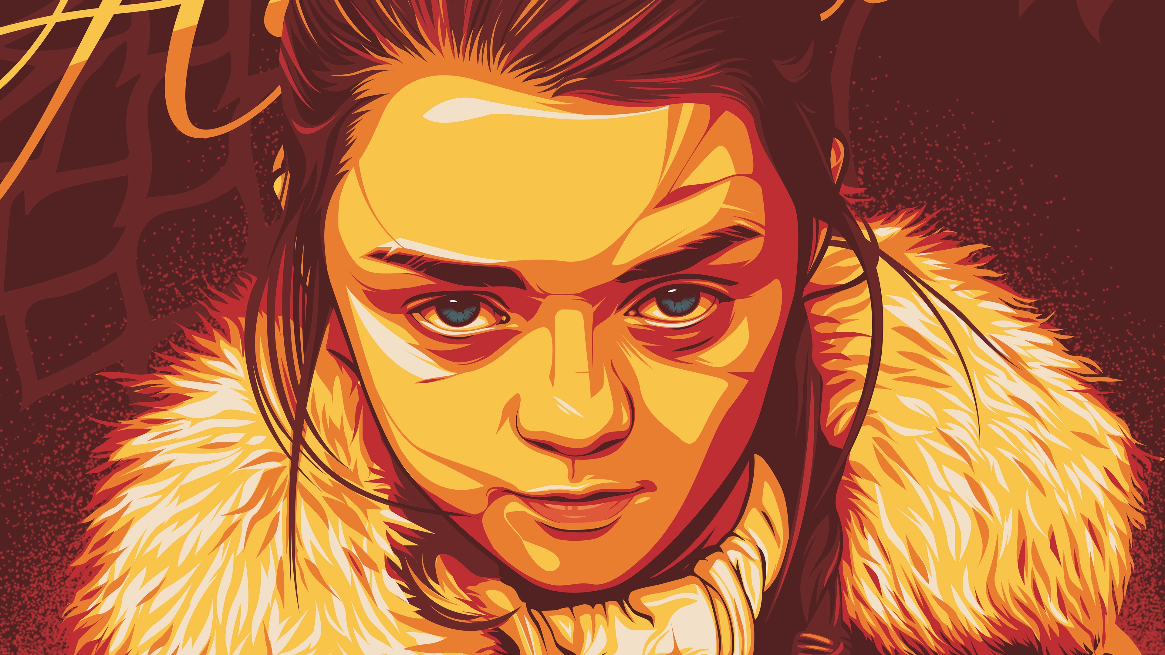 arya stark, game of thrones, tv shows, artist, artwork, digital art, hd, 4k, behance, HD Wallpaper