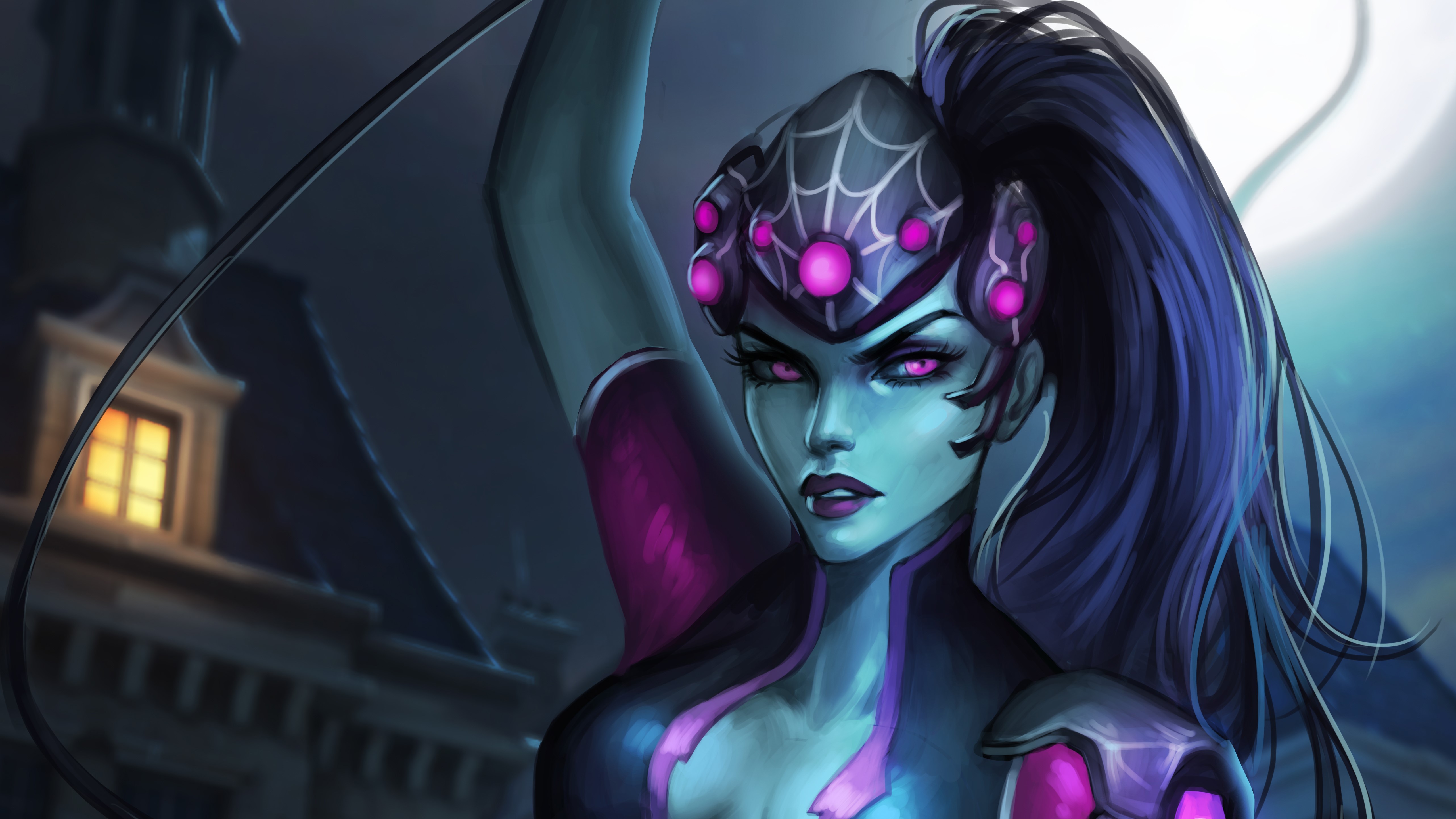 widowmaker, overwatch, games, hd, artwork, digital art, artist, 4k, 5k, HD Wallpaper