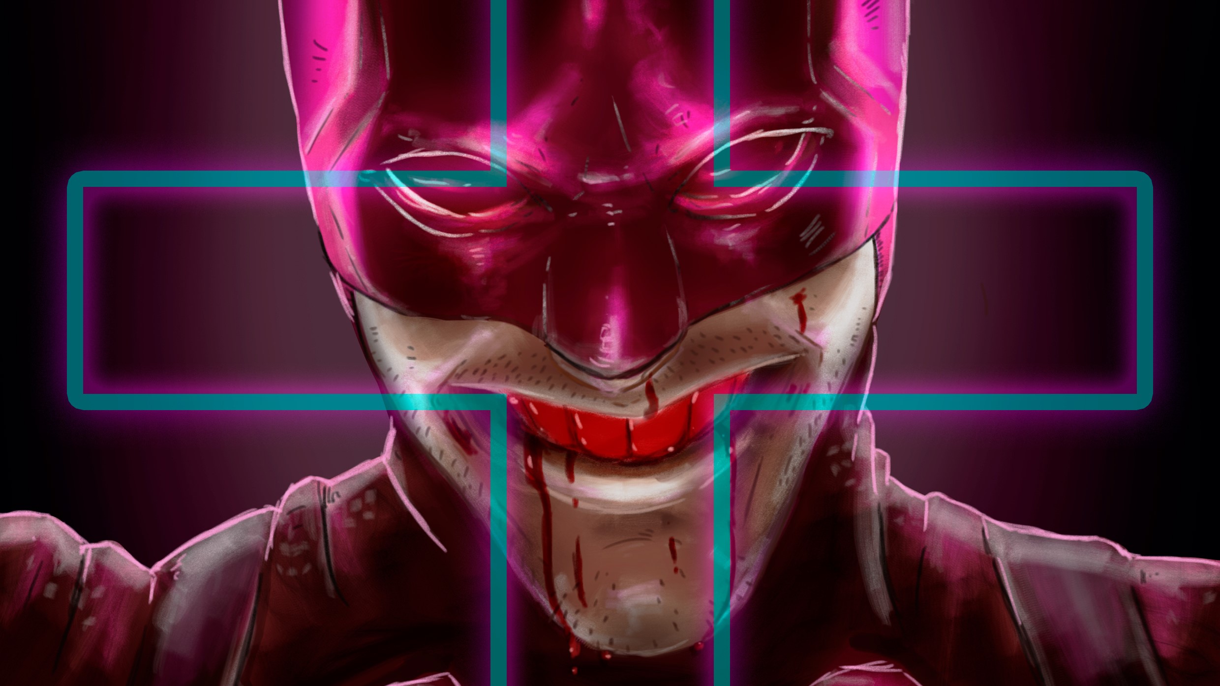 daredevil, hd, superheroes, artwork, behance, HD Wallpaper