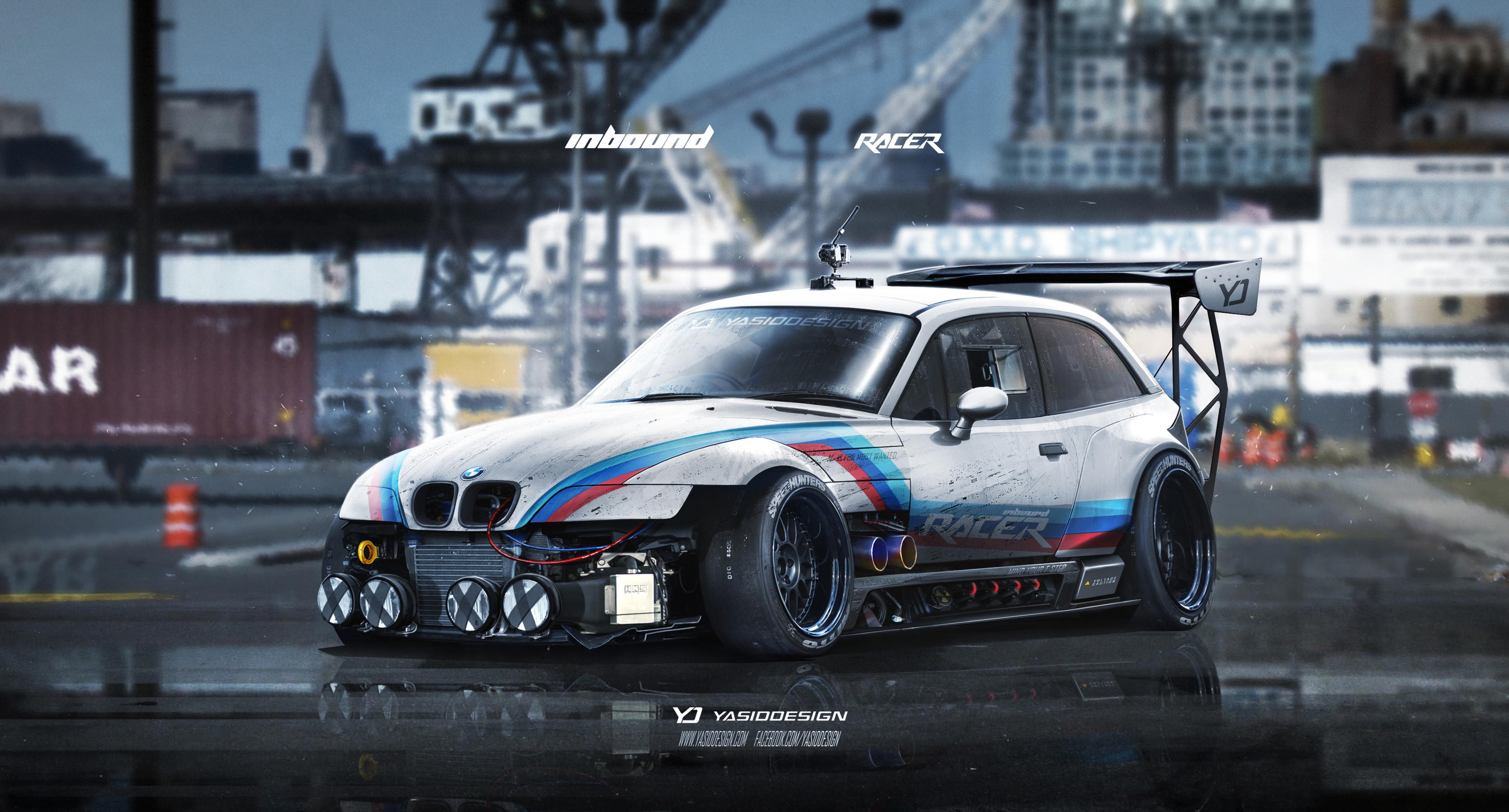 bmw, cars, hd, artist, artwork, digital art, 4k, deviantart, HD Wallpaper
