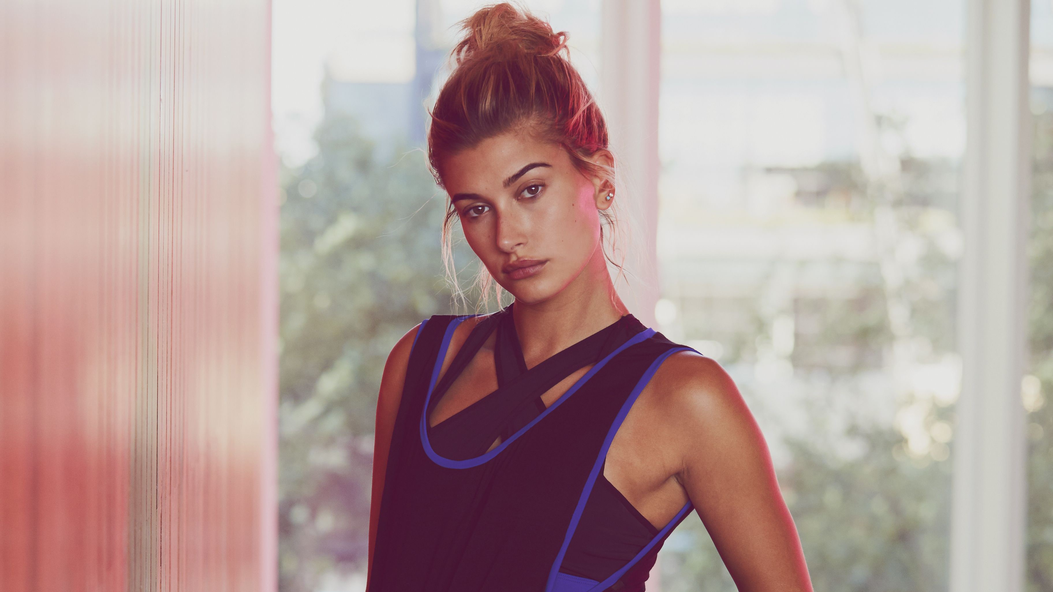 hailey baldwin, celebrities, girls, model, hd, 4k, HD Wallpaper