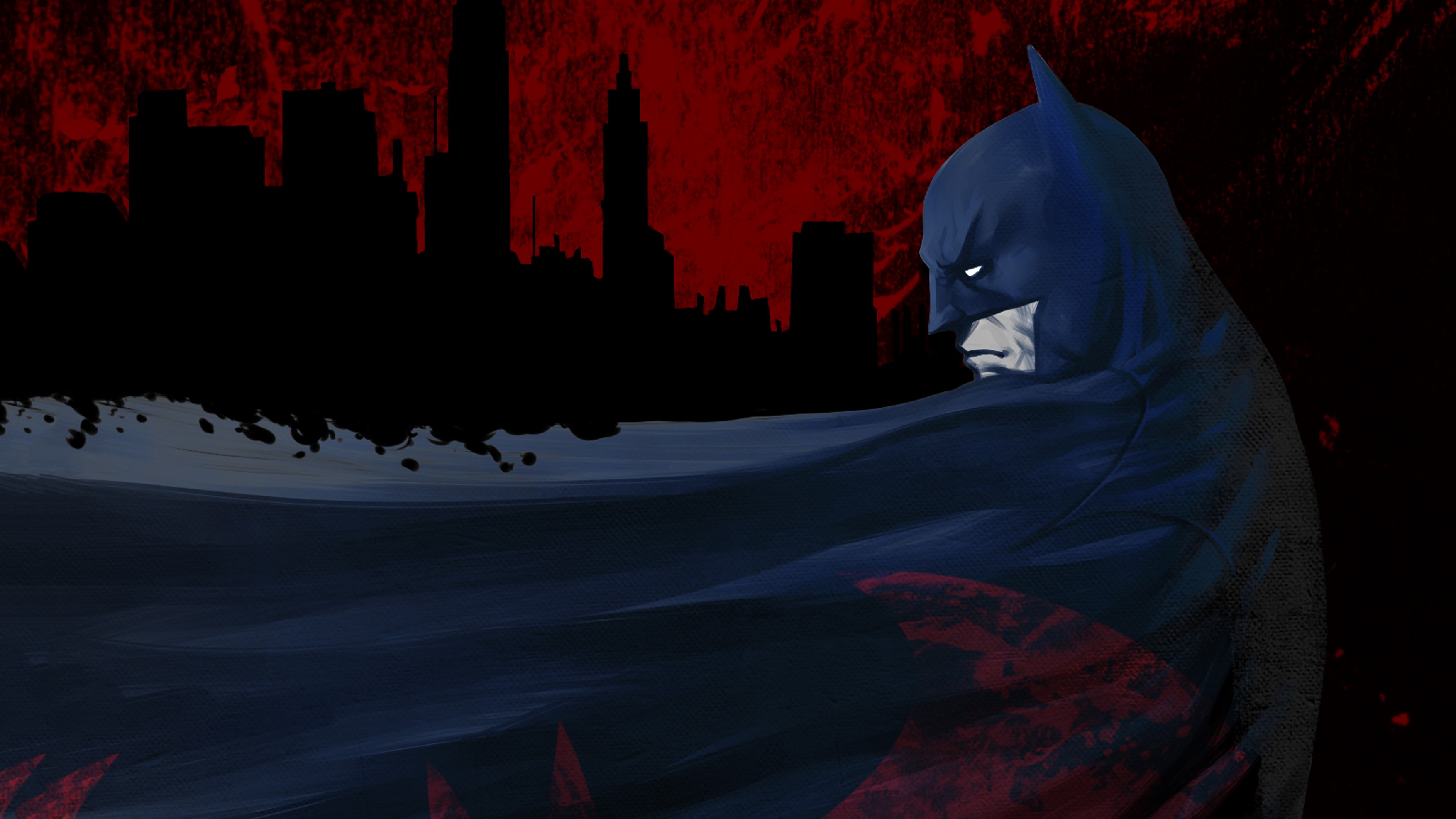 batman, hd, superheroes, artwork, digital art, artist, HD Wallpaper
