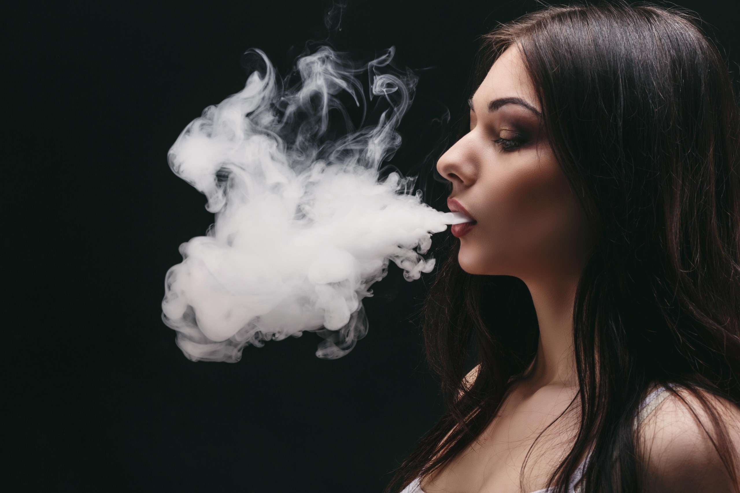 girls, hd, smoke, HD Wallpaper
