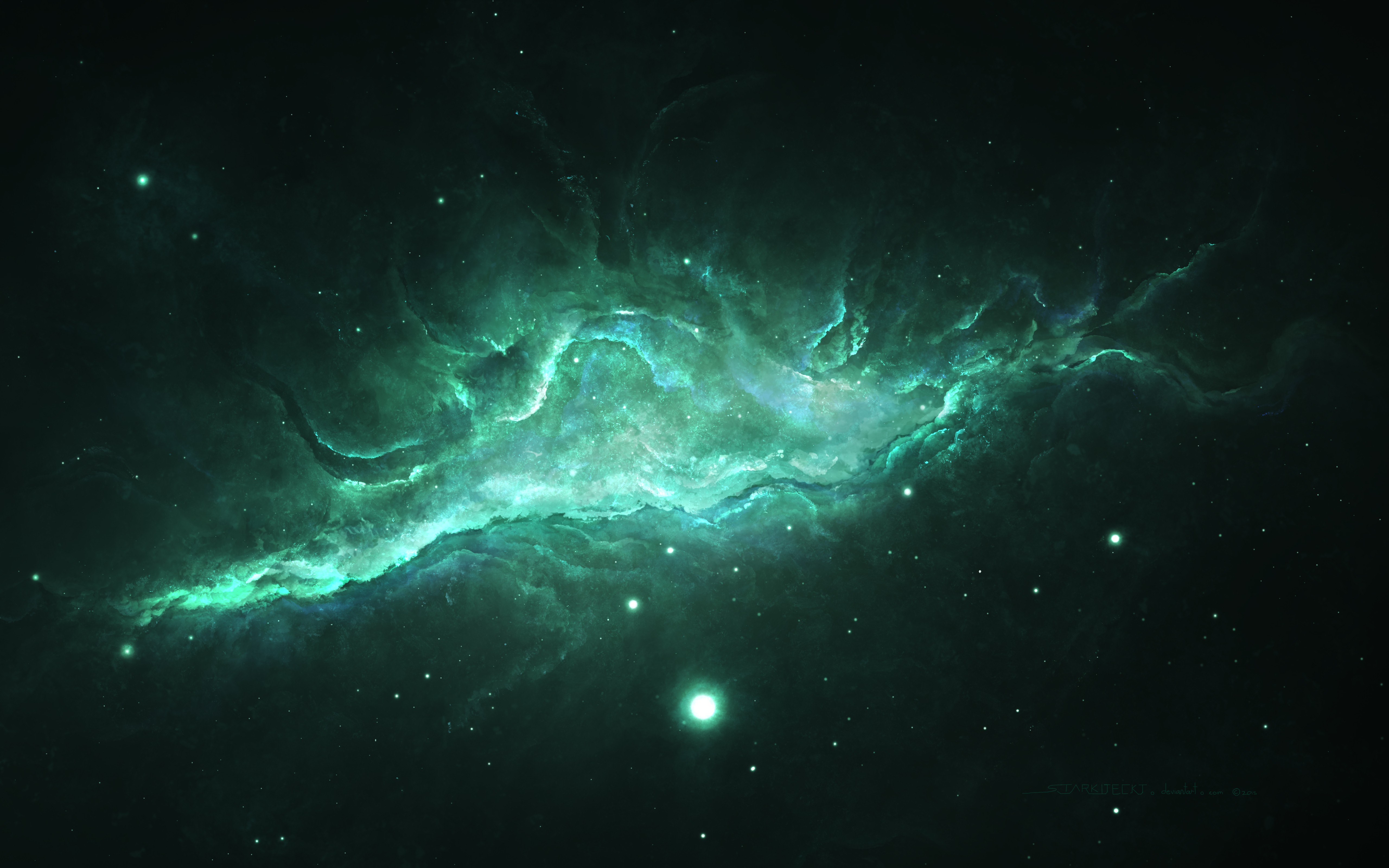 nebula, digital universe, space, nature, hd, 4k, 5k, HD Wallpaper