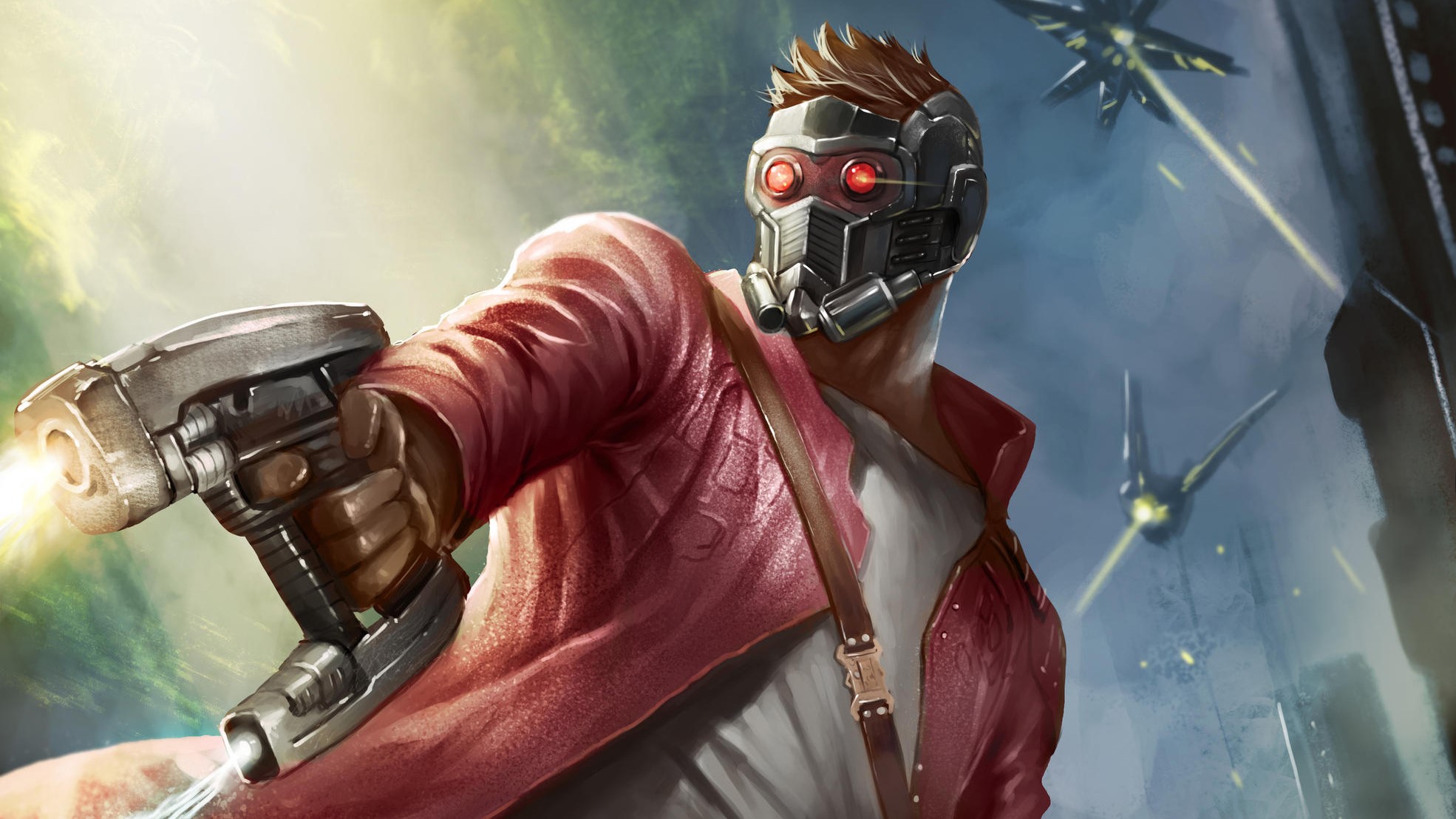 star lord, superheroes, artwork, artist, digital art, hd, deviantart, HD Wallpaper